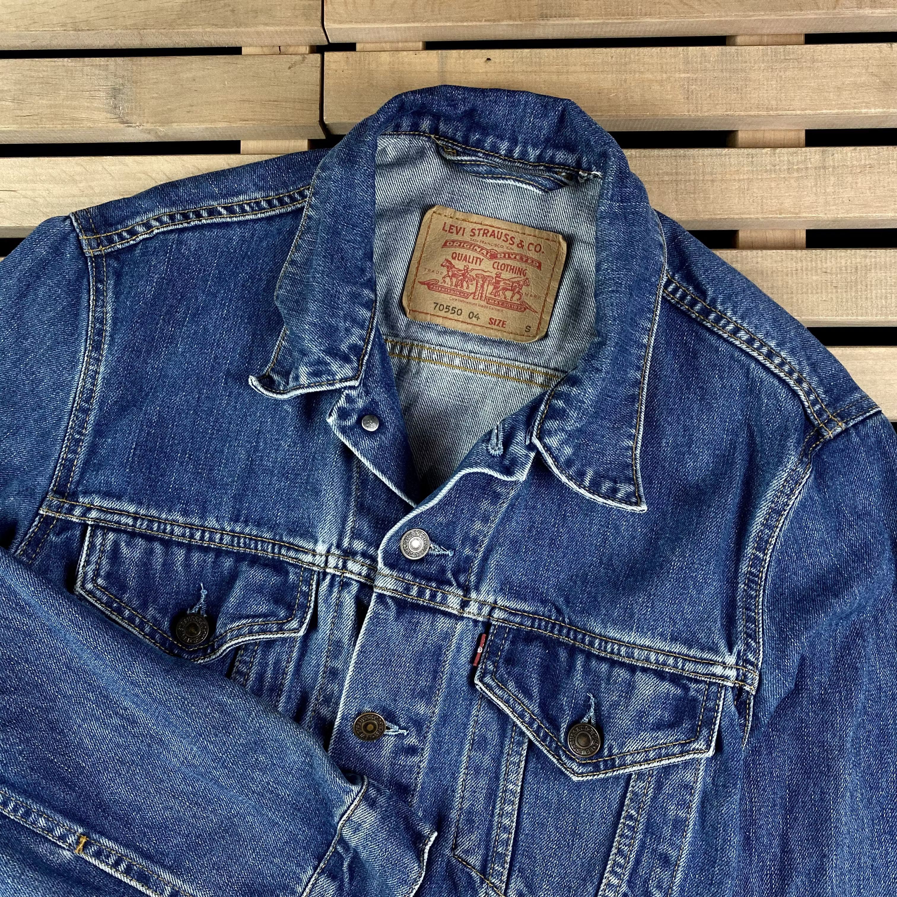 Levi's × Levi's Vintage Clothing × Vintage Men’s Denim Bomber Jacket Levi’s Vintage Size S Size US S / EU 44-46 / 1 - 2 Thumbnail