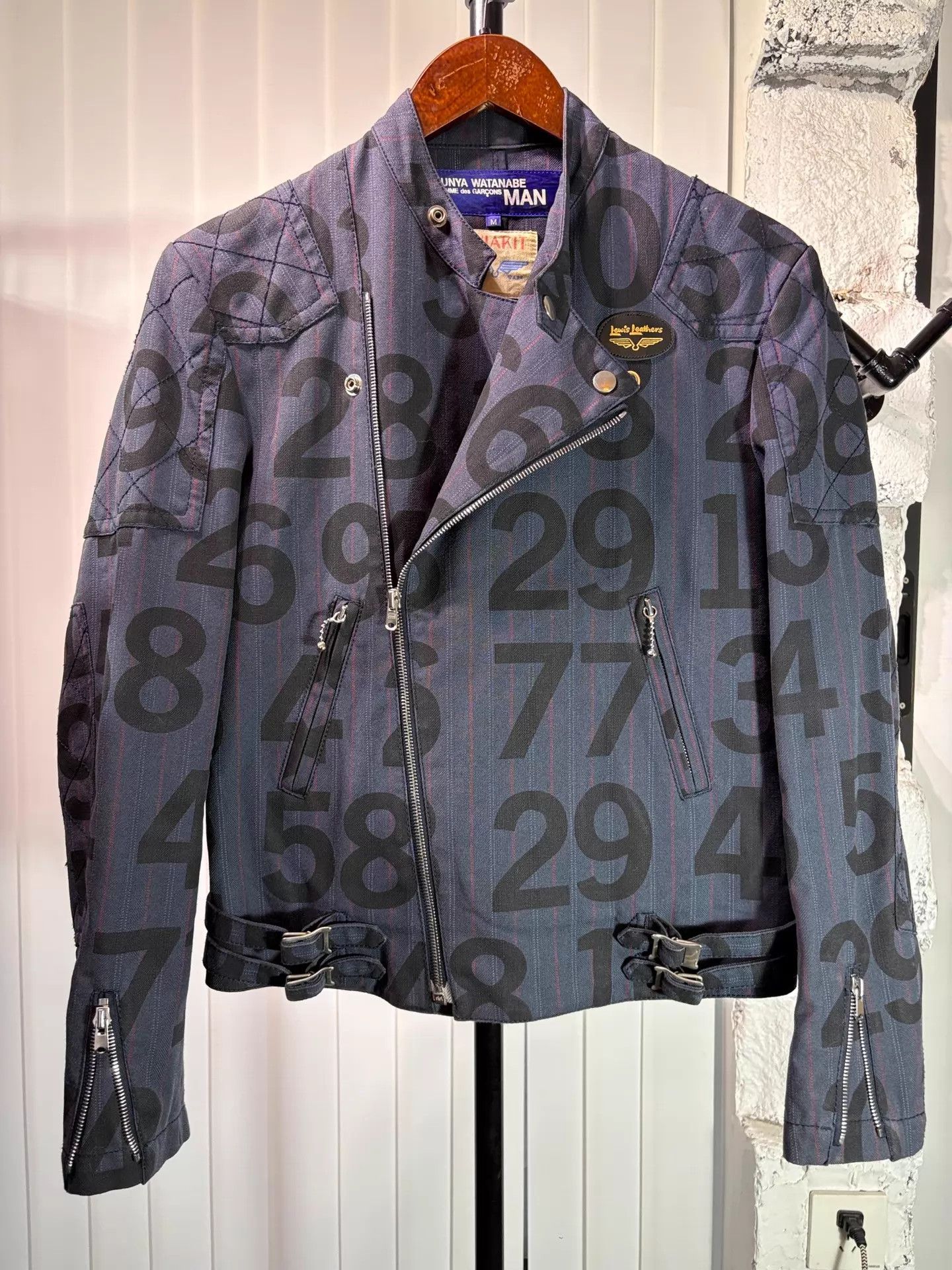 Junya Watanabe Junya Watanabe Man 03SS Archive Digital Moto Jkt Size US M / EU 48-50 / 2 - 1 Thumbnail
