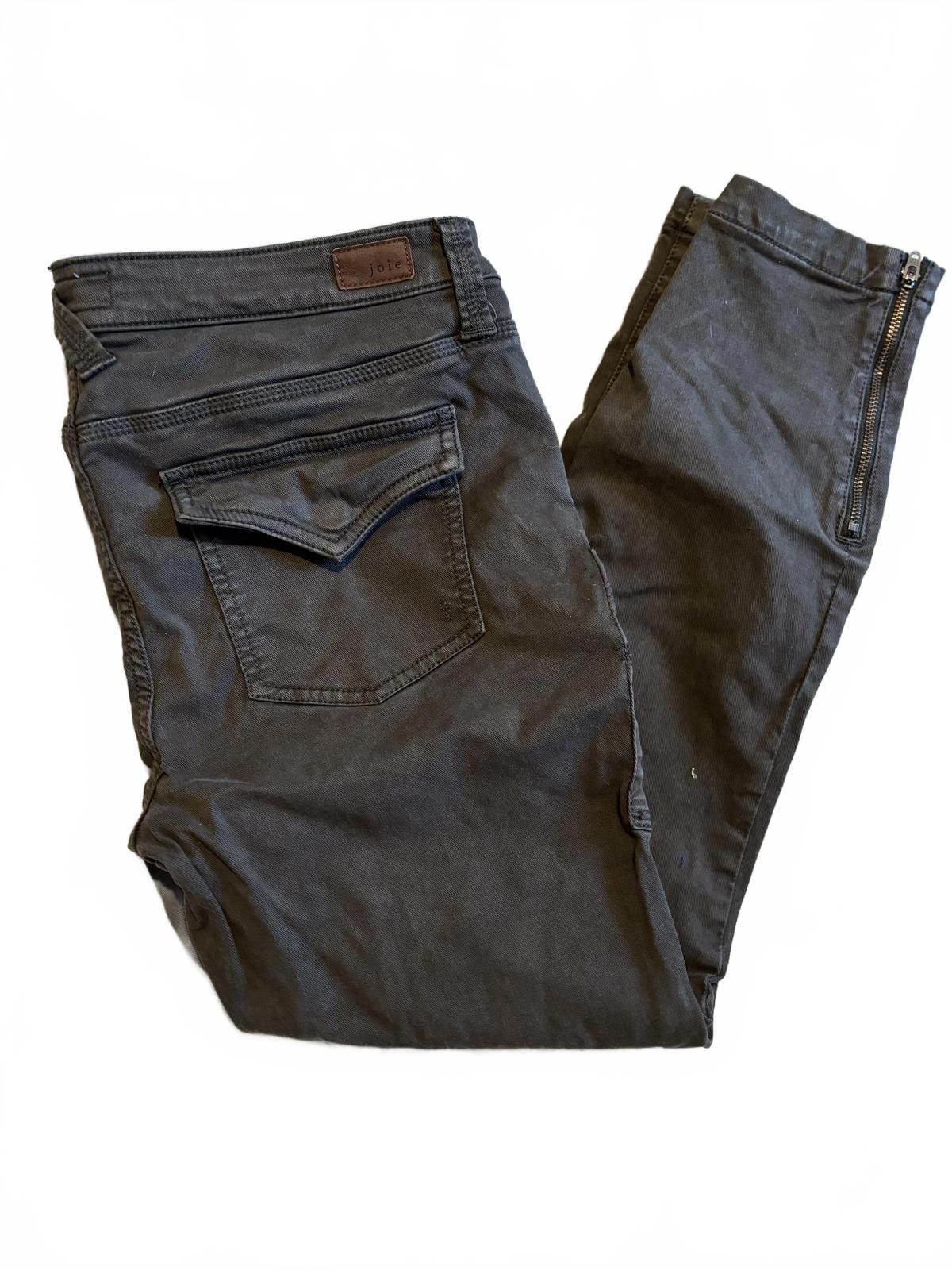 Jones New York Joie Women's Green Utility Moto Pants with Zipper Detail 32 Size 32" / US 10 / IT 46 - 1 Thumbnail