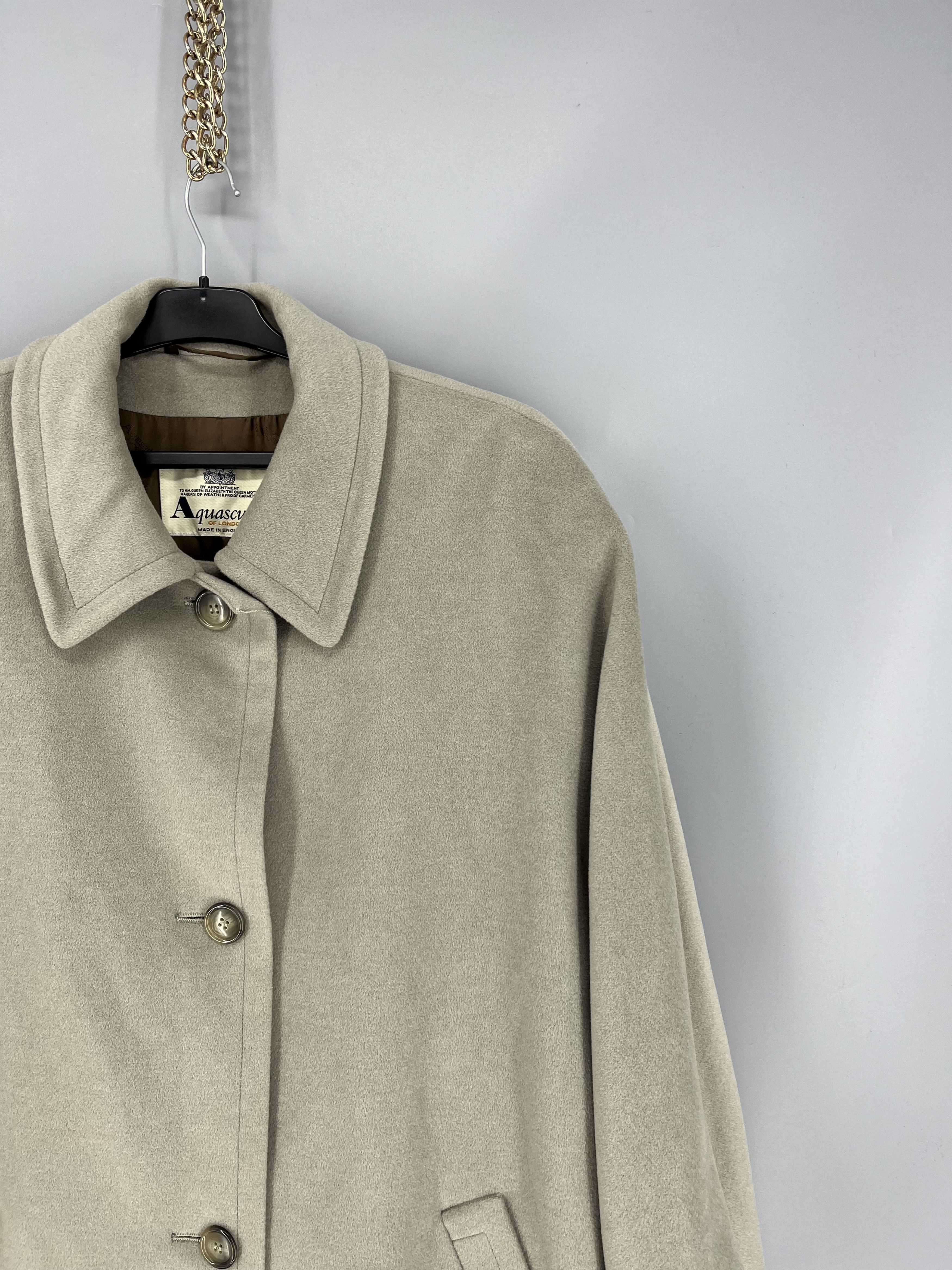Aquascutum Vintage Aquascutum Wool Coat Jacket 70% Wool Size M / US 6-8 / IT 42-44 - 5 Thumbnail