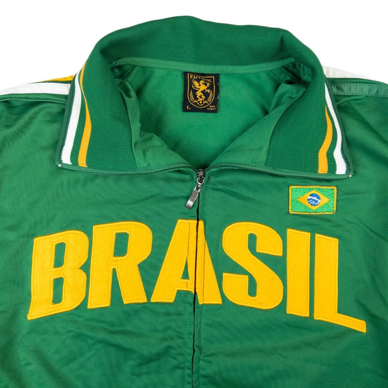 Other Vintage Brazil Zip Up Tracksuit Jacket Size L Size US L / EU 52-54 / 3 - 4 Thumbnail