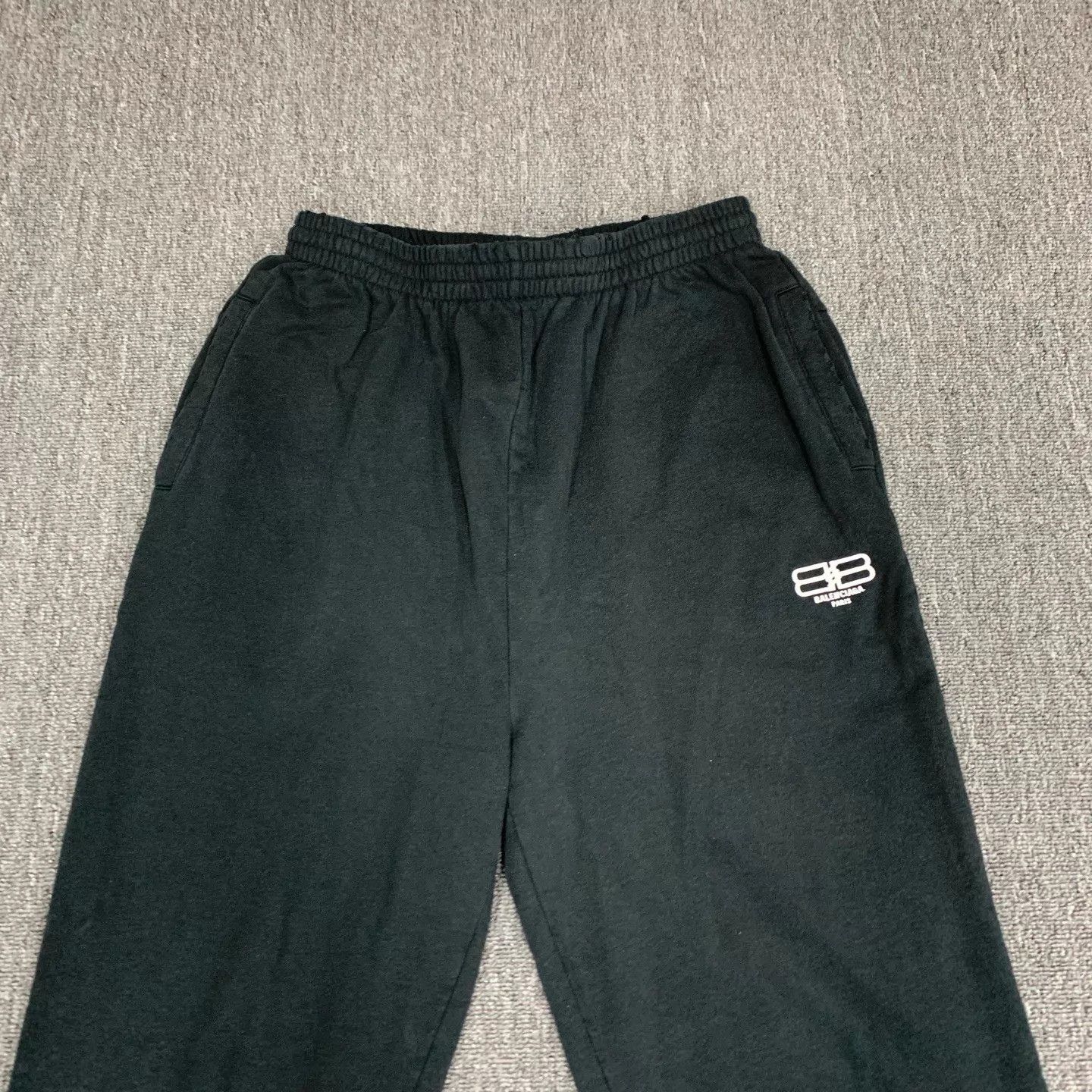 Balenciaga Balenciaga Washed Black Lock Sweatpants S Size 26" / US 2 / IT 38 - 7 Thumbnail