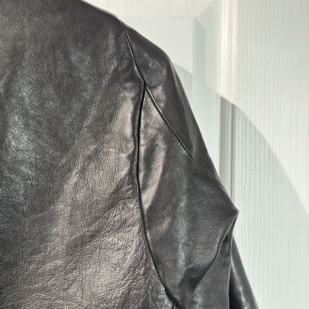 D.Hygen D. HYGEN Horse Leather Jacket – Size 2 (JP) / EU 46–48 Size US S / EU 44-46 / 1 - 13 Thumbnail