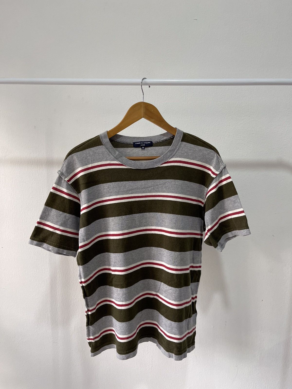 2000s Comme Des Garcons Homme Stripe Tee