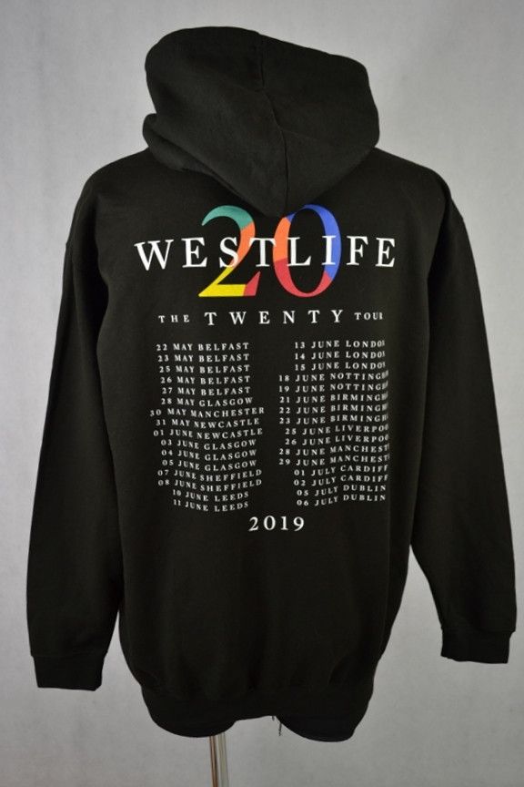 Band Tees Westlife The Twenty Tour 2019 NEW Hoodie Size US L / EU 52-54 / 3 - 2 Thumbnail