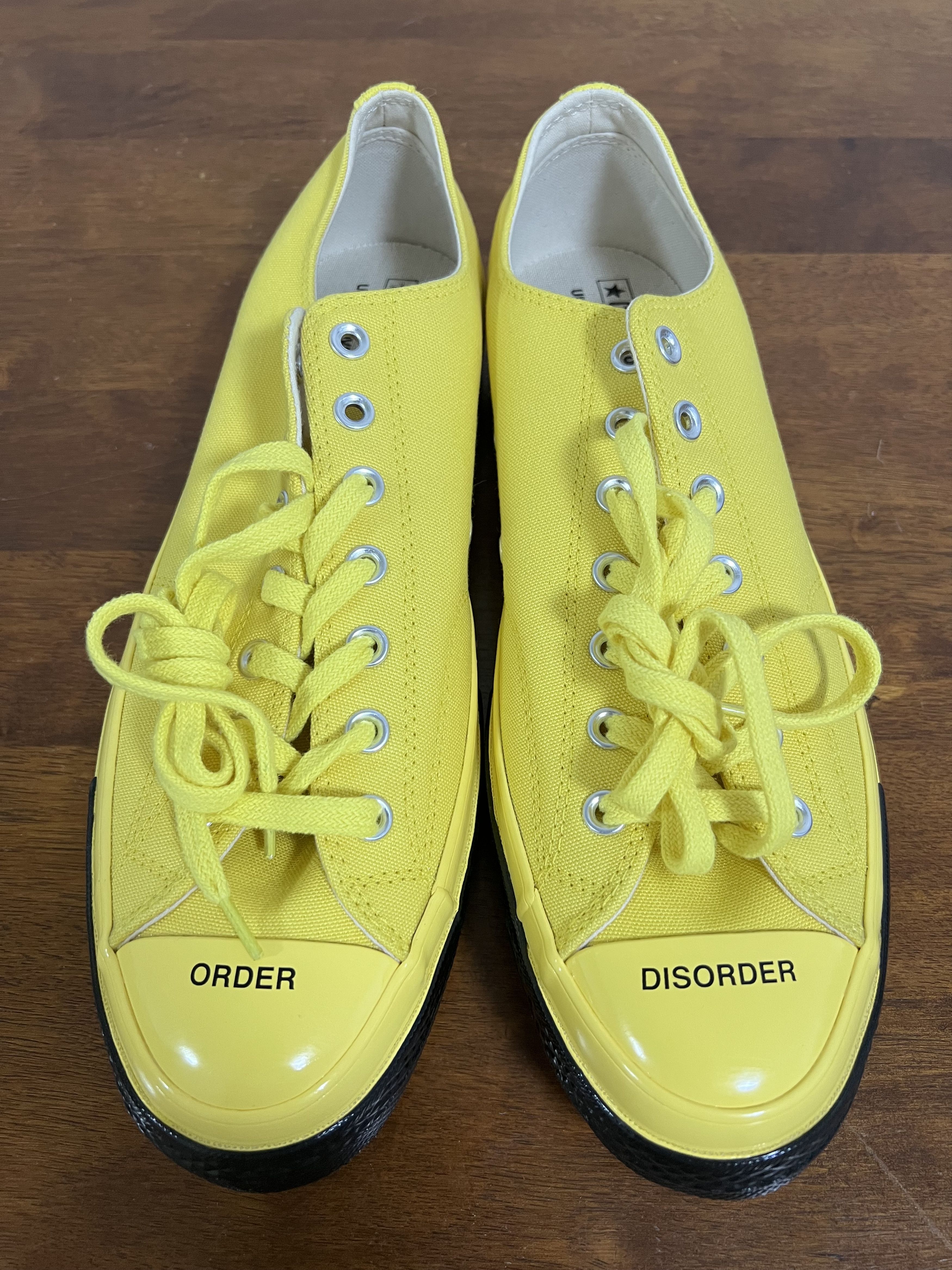 Converse × Undercover 💚 2018 Undercover x Converse Chuck 70 OX Buttercup Yellow Size US 12 / EU 45 - 7 Thumbnail