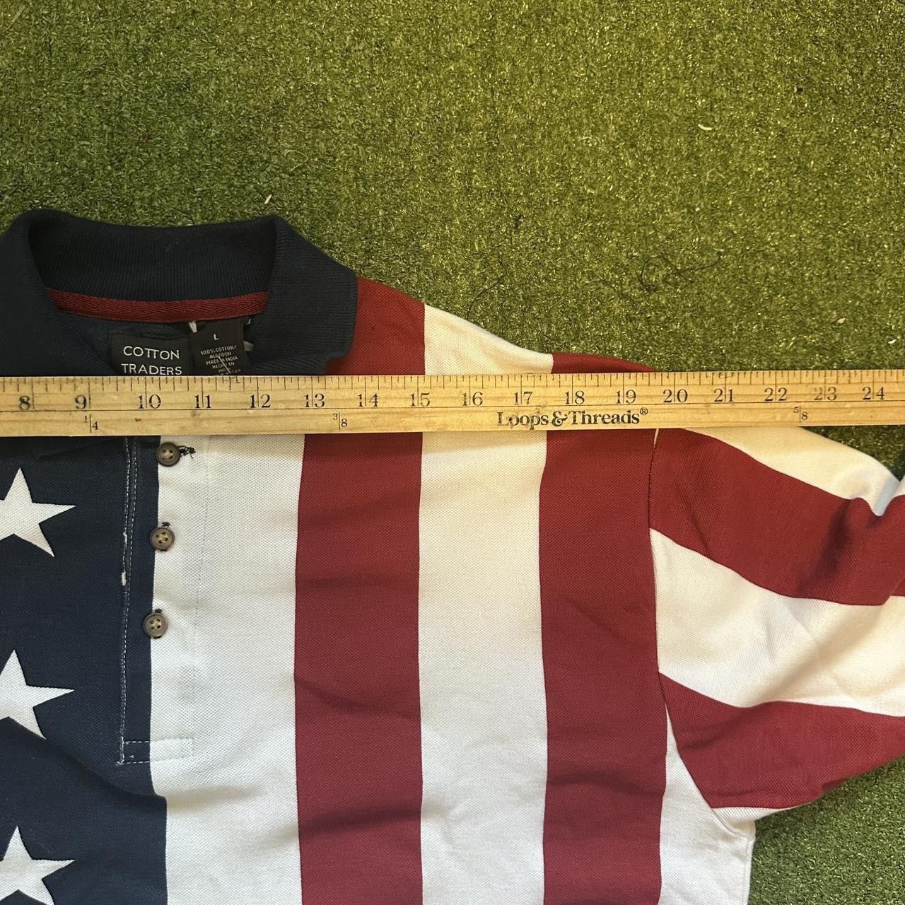 Other USA stripped Polo Shirt Size US L / EU 52-54 / 3 - 6 Thumbnail