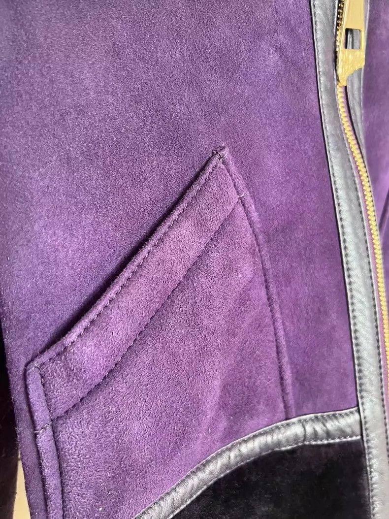 Versace Short fleece coat
