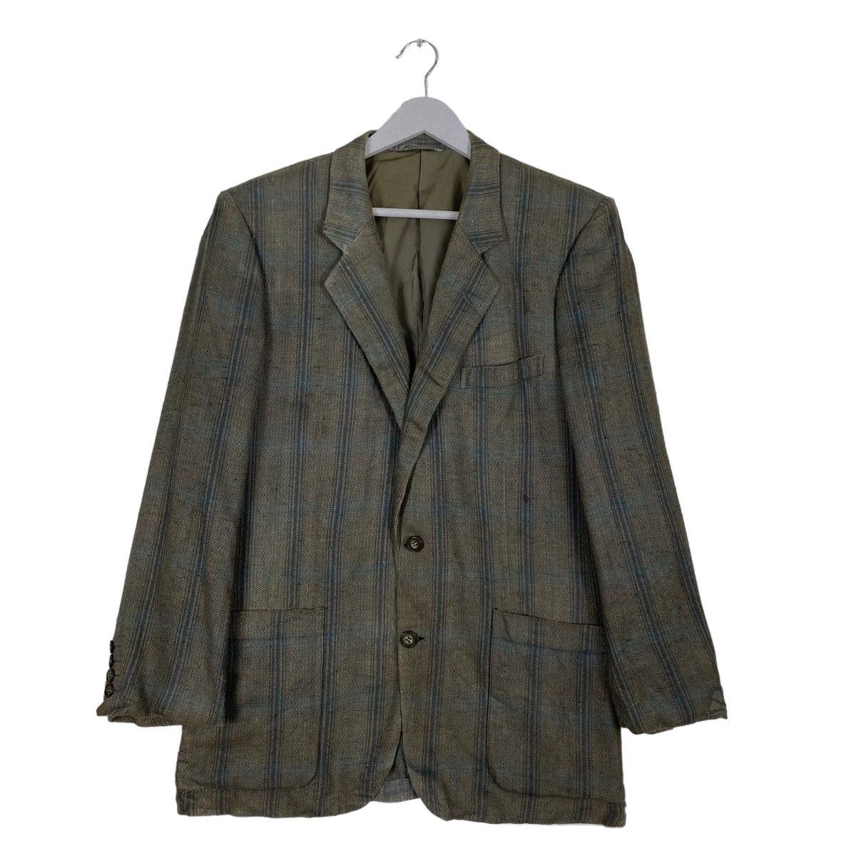 Christian Dior Monsieur Christian Dior Monsieur Stripe Coat Blazer Size US M / EU 48-50 / 2 - 1 Thumbnail