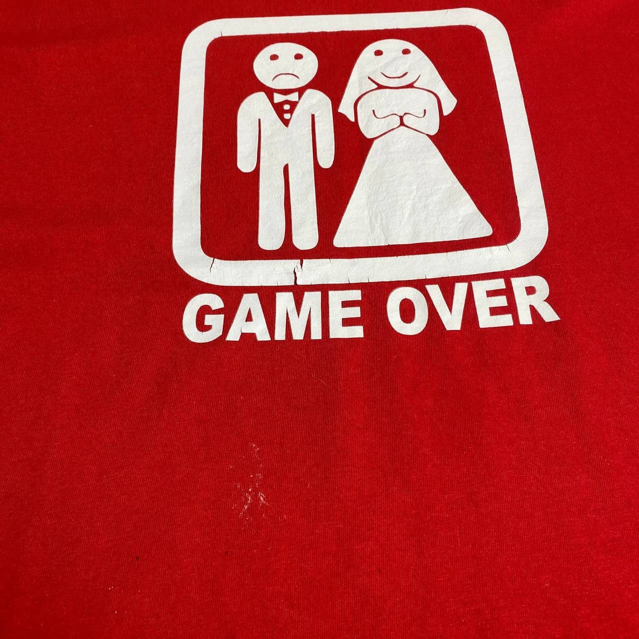 Other Game Over Married Crazy T-shirt Size:L Size US L / EU 52-54 / 3 - 5 Thumbnail
