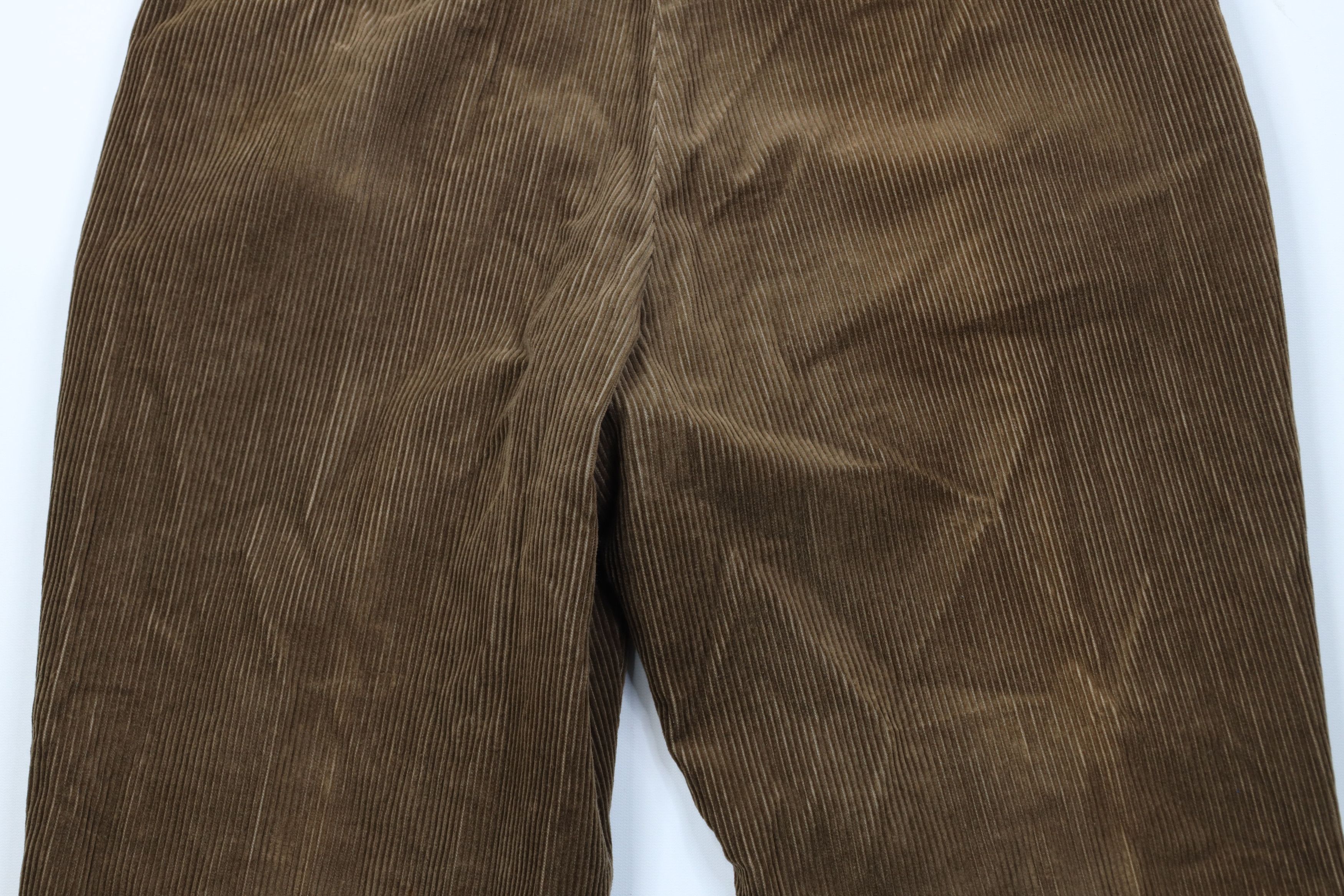L.L. Bean Vintage 90s LL Bean Heavy Wide Leg Corduroy Chino Pants Size US 36 / EU 52 - 13 Thumbnail
