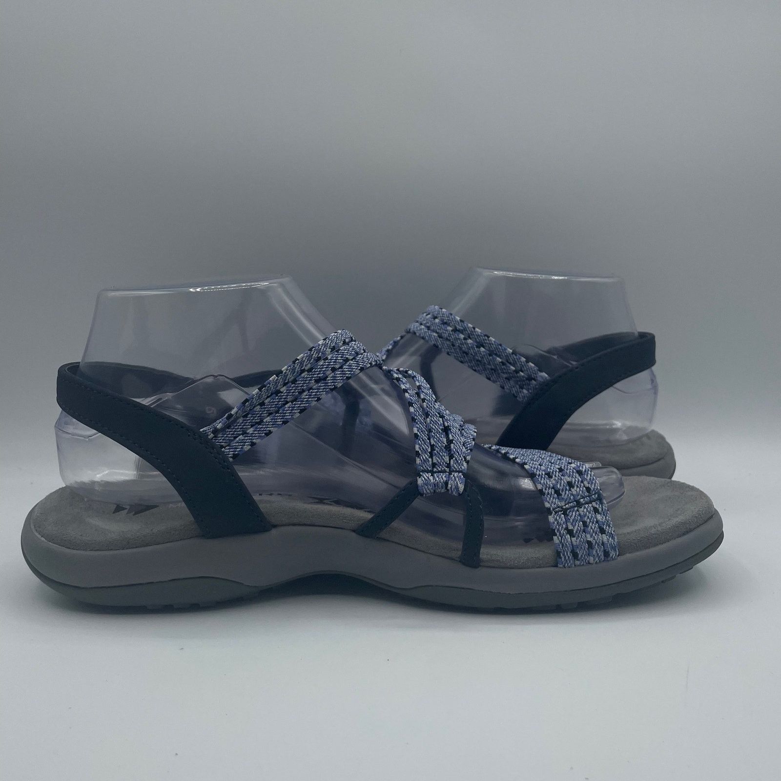SKECHERS Skechers Reggae Slim Sandals Outdoors Blue Womens 9 Size US 9 / IT 39 - 5 Thumbnail