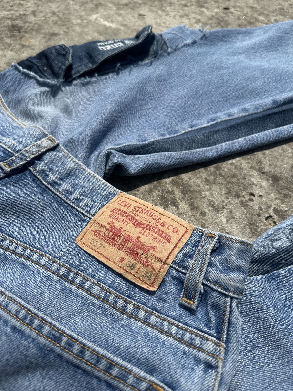 Levi's Y2K Vintage Levi’s Custom Cargo Jeans Streetwear Style USA Size US 36 / EU 52 - 6 Thumbnail