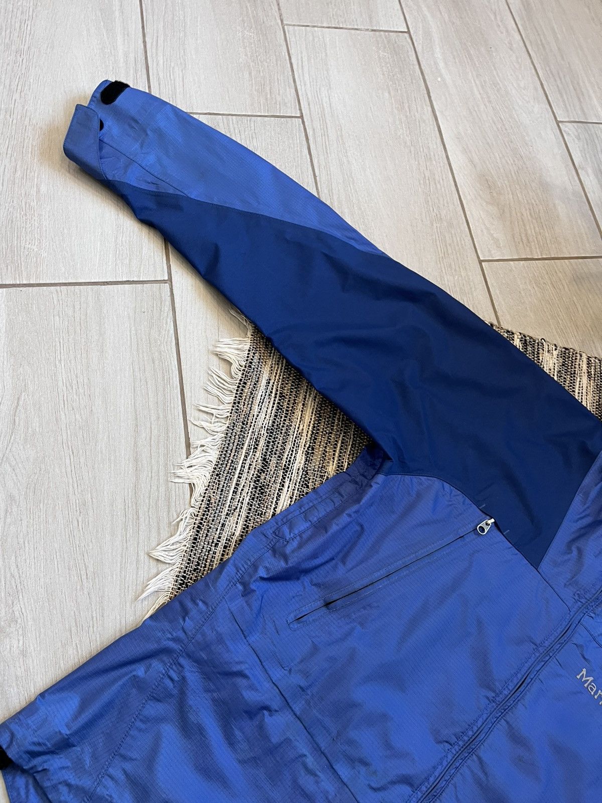 Marmot × Vintage Vintage Marmot GoreTex Jacket windbreaker Waterproof blue Size M / US 6-8 / IT 42-44 - 10 Thumbnail