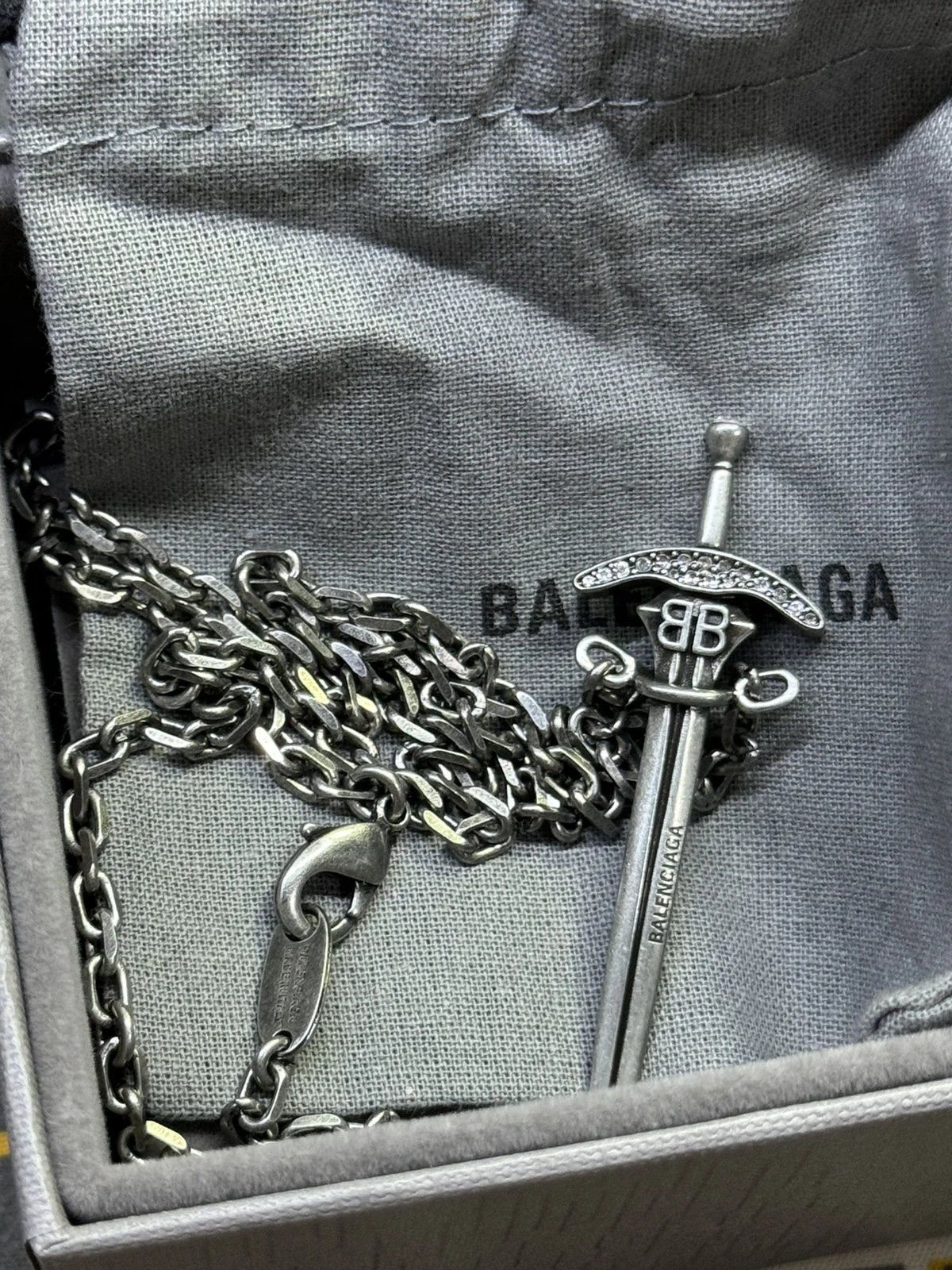 Balenciaga Balenciaga Goth Sword Necklace | Grailed