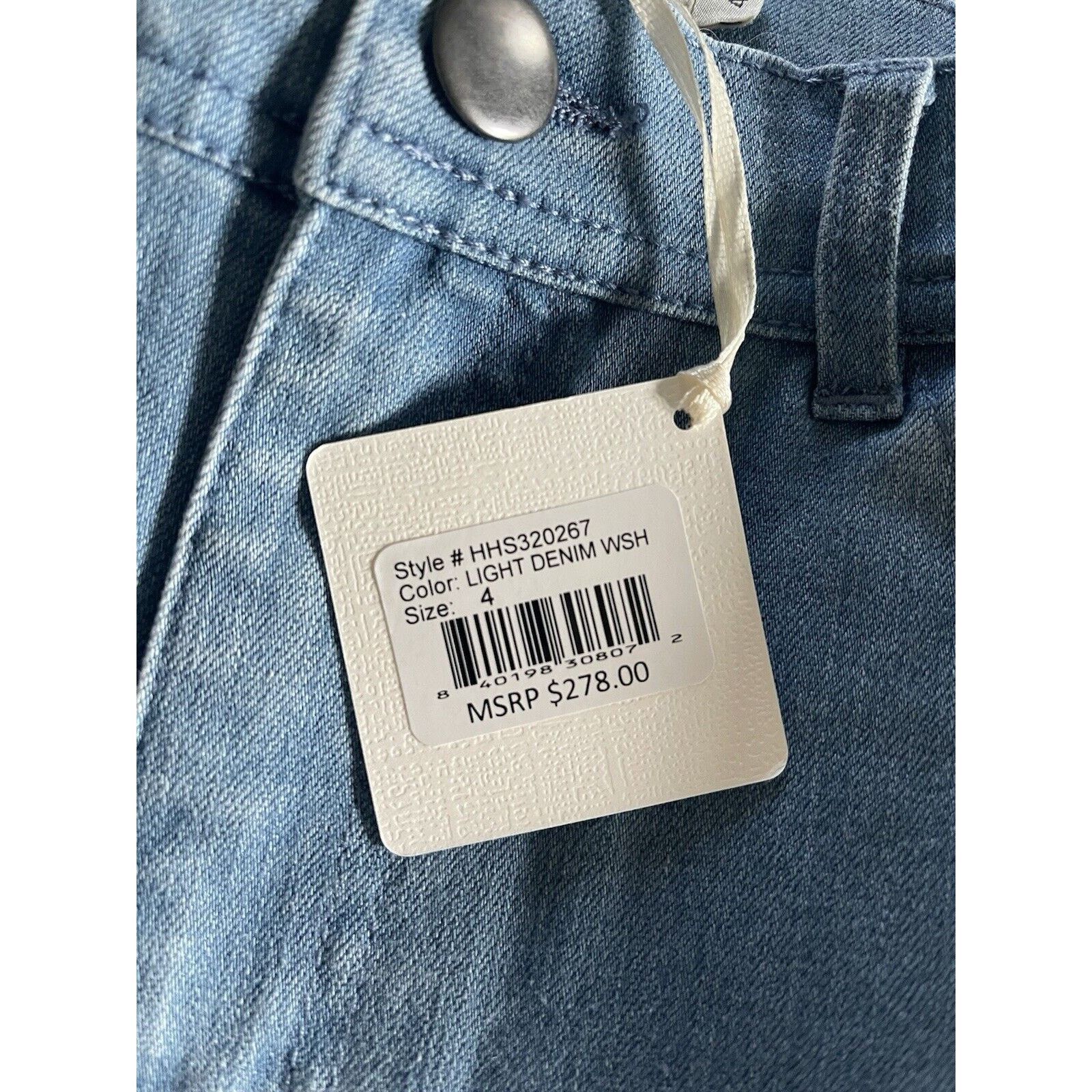 Haute Hippie Haute Hippie High Waist Wide Leg Bell Bottom Jeans Size 4 Size 27" / US 4 / IT 40 - 9 Thumbnail
