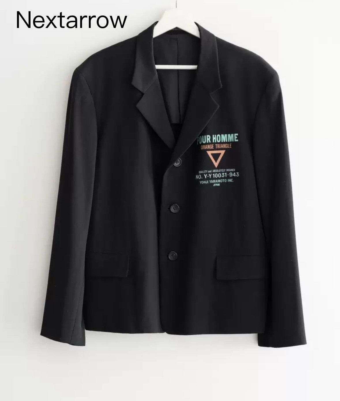 Yohji Yamamoto Yohji Yamamoto 93ss slogan seal suit 2412-Nextarrow Size US S / EU 44-46 / 1 - 1 Thumbnail