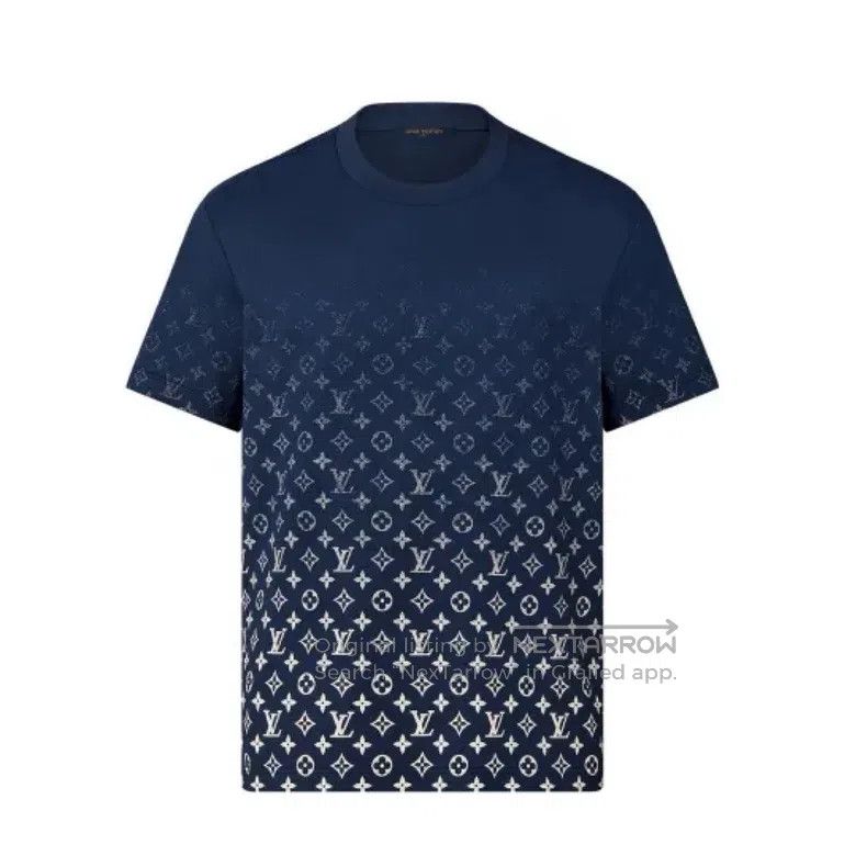 Louis Vuitton Louis Vuitton Full print dark stripe gradient short sleeve Size US XL / EU 56 / 4 - 6 Thumbnail