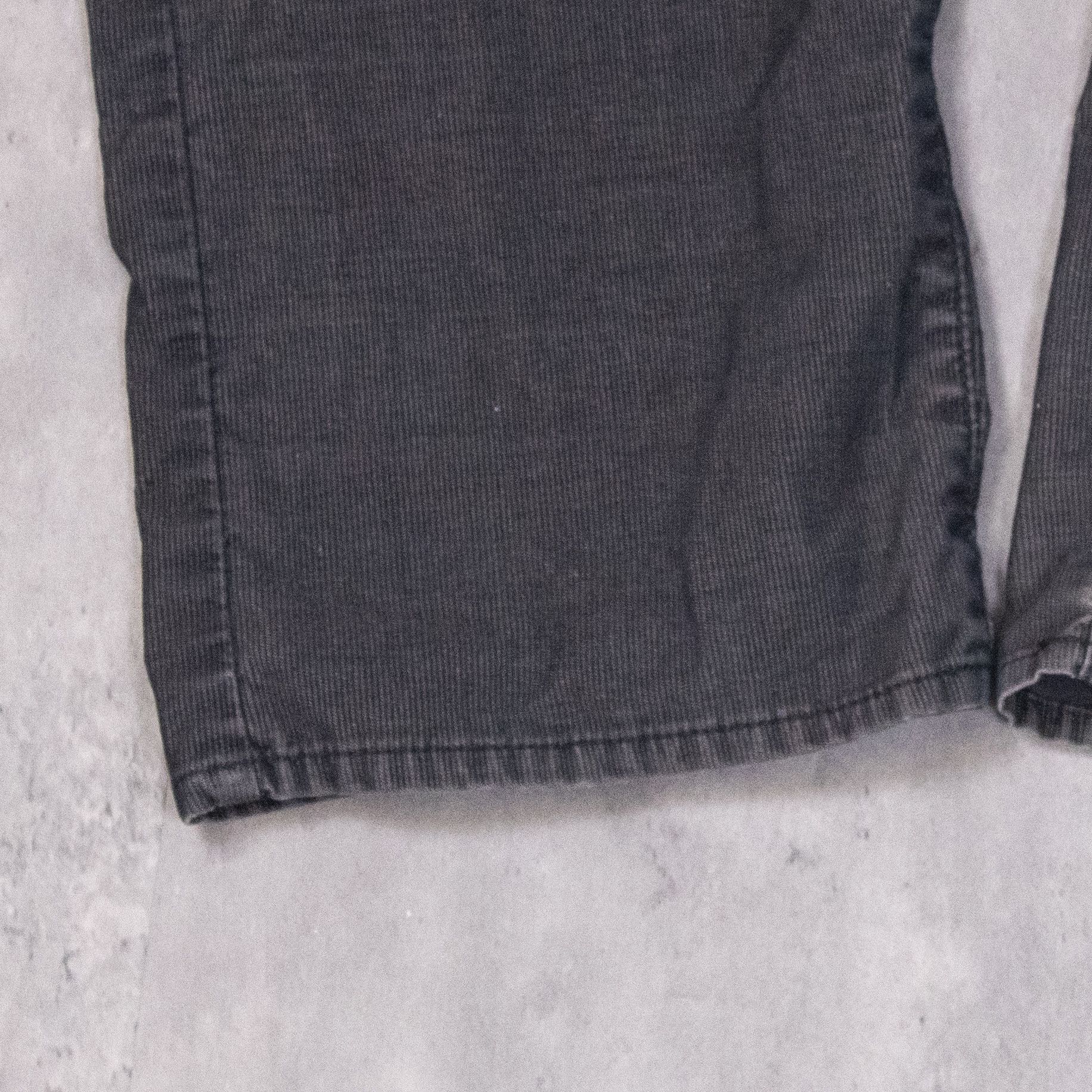 Calvin Klein × Vintage Y2K 2000's Calvin Kelin Relaxed Baggy Wide Corduroy Pant's Size US 37 - 7 Thumbnail