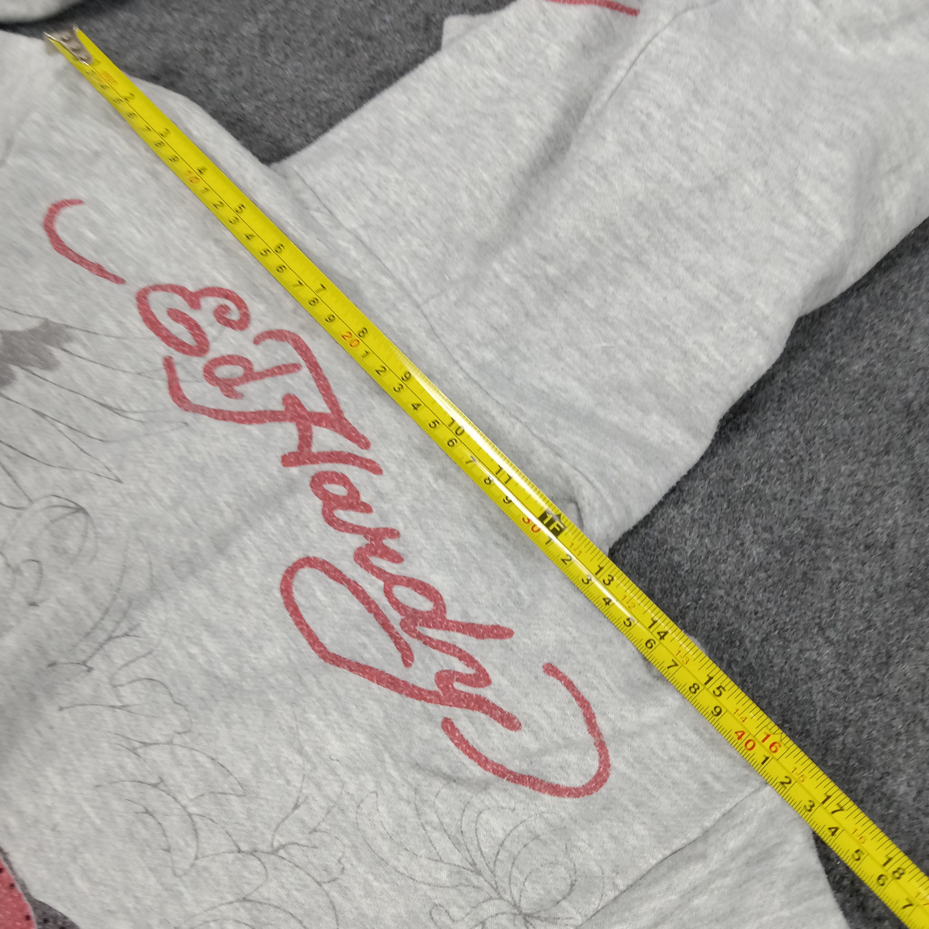 Christian Audigier × Ed Hardy × Vintage Ed Hardy by Christian Audiger Skull Art Hoodies Size US M / EU 48-50 / 2 - 11 Thumbnail