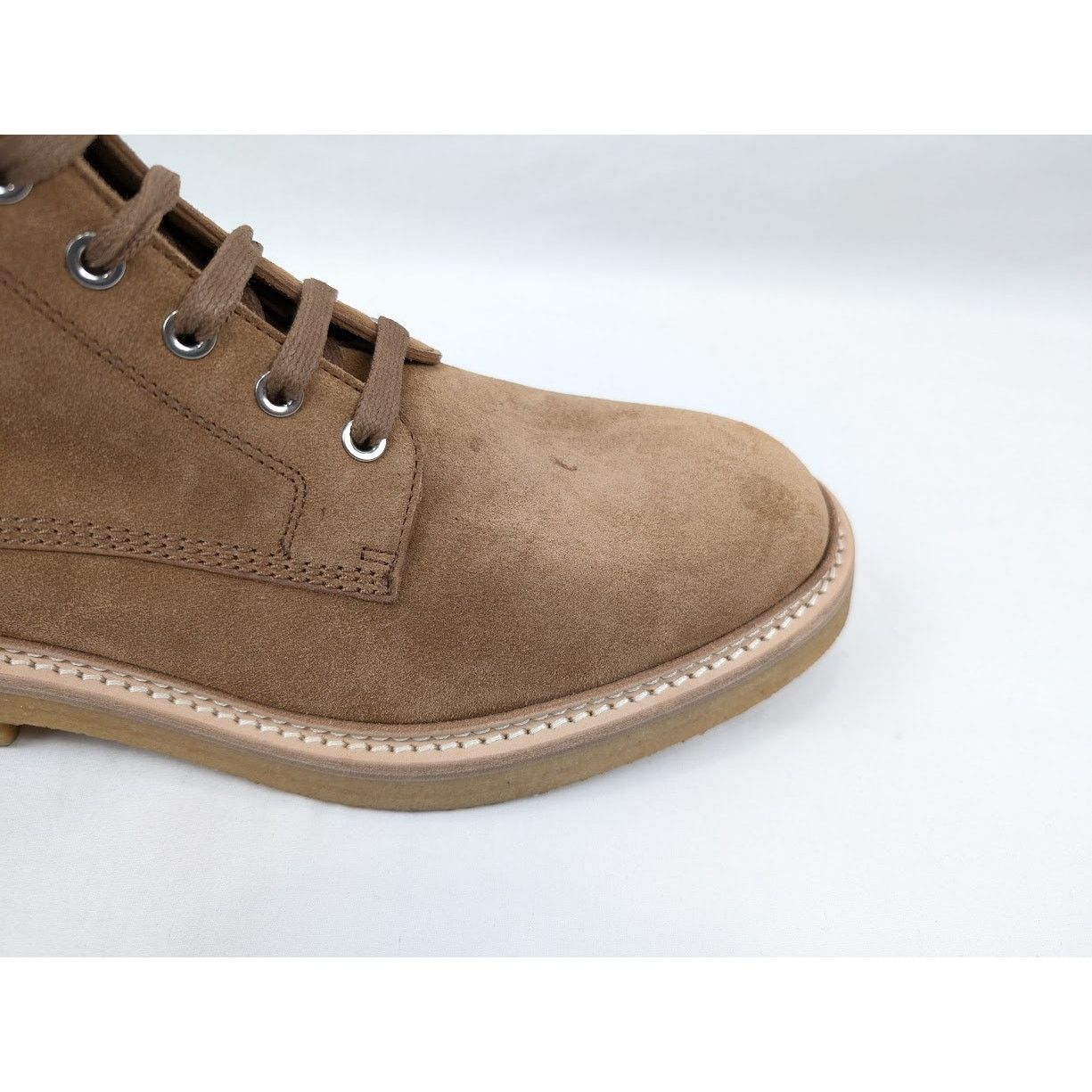 Amiri o1rshd1 Combat Crepe Sole Boots in Brown/Natural Size US 11.5 / EU 44-45 - 3 Thumbnail