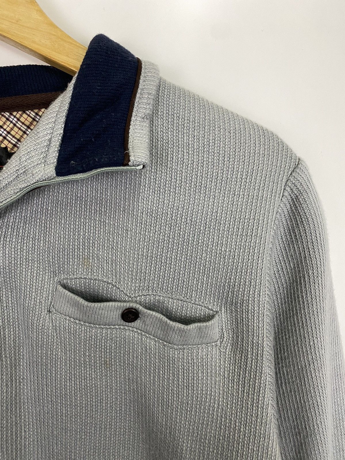 Japanese Brand × Kansai Yamamoto × Vintage Vintage Kansai Yamamoto Halfzipper Size US M / EU 48-50 / 2 - 6 Thumbnail
