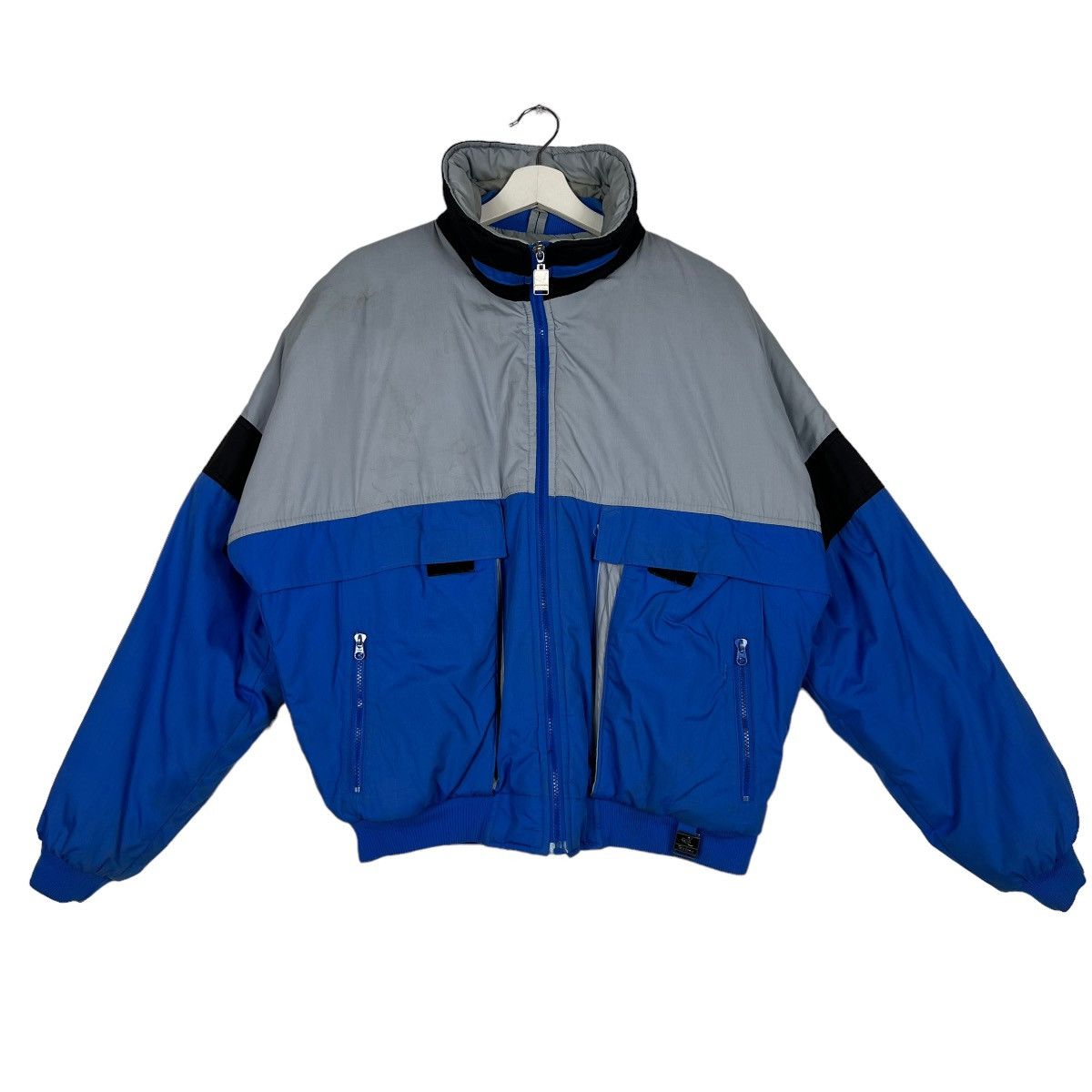 Japanese Brand 🔥 DOWNFILL DOWNHILL RACING PUFFER BOMBER JACKET Size US XL / EU 56 / 4 - 2 Thumbnail