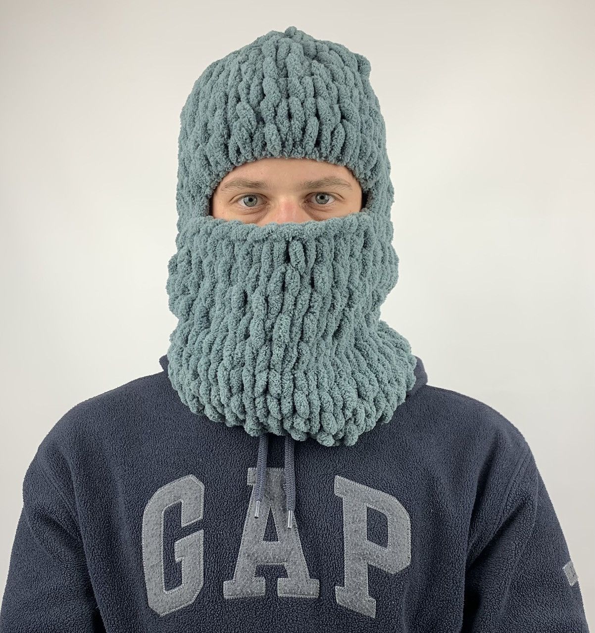 Handmade Custom Balaclava Puffy Mask Size ONE SIZE - 1 Thumbnail
