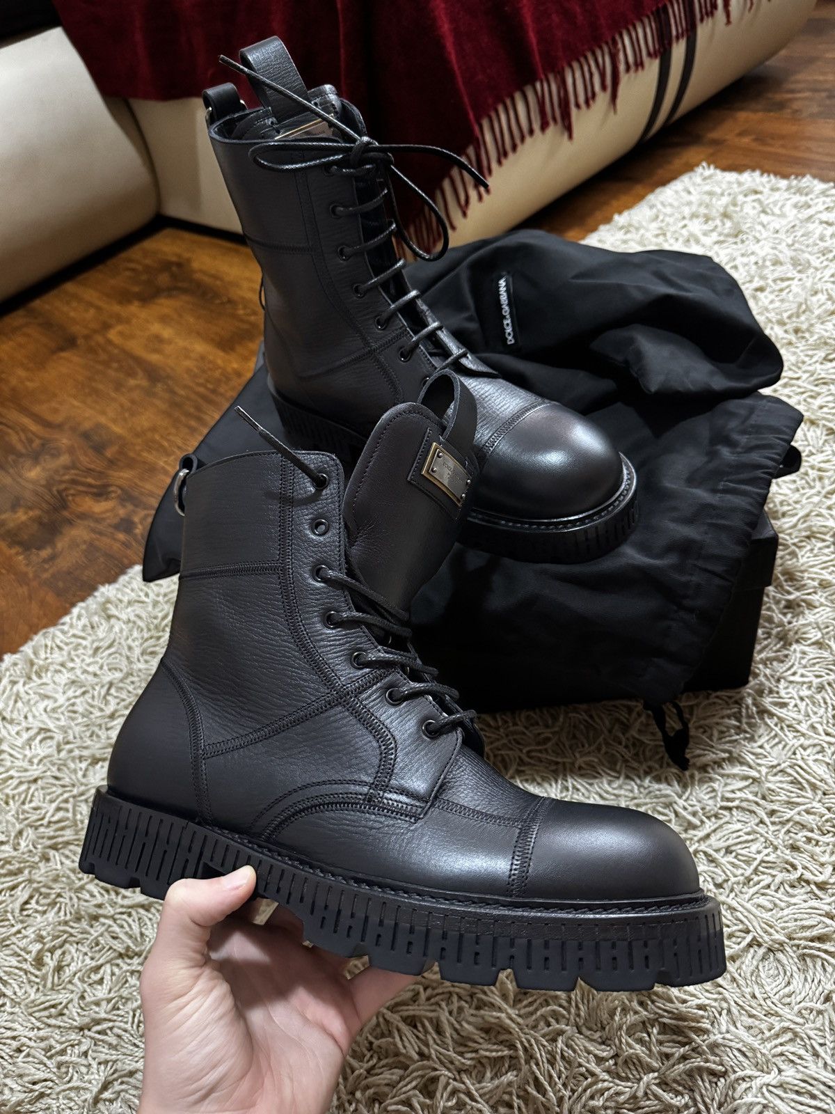 Dolce & Gabbana Dolce & Gabbana Ankle Boots Size US 9.5 / EU 42-43 - 10 Thumbnail