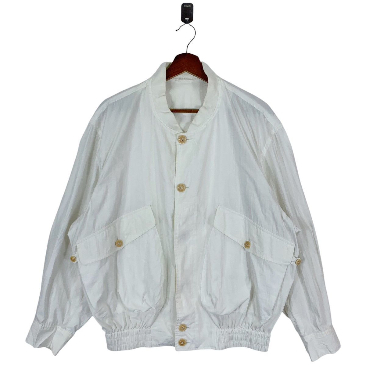 Christian Dior Monsieur 🔥🔥VINTAGE CHRISTIAN DIOR MONSIEUR WHITE BOMBER JACKET Size US M / EU 48-50 / 2 - 1 Thumbnail
