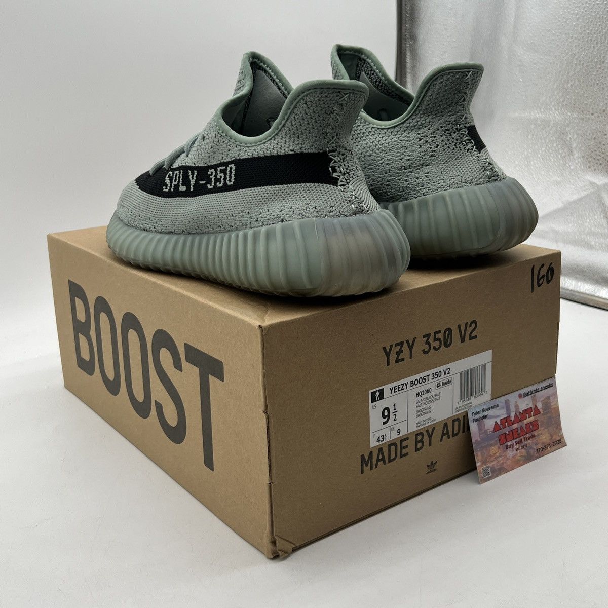 Adidas Yeezy boost 350 salt Size US 9.5 / EU 42-43 - 4 Thumbnail