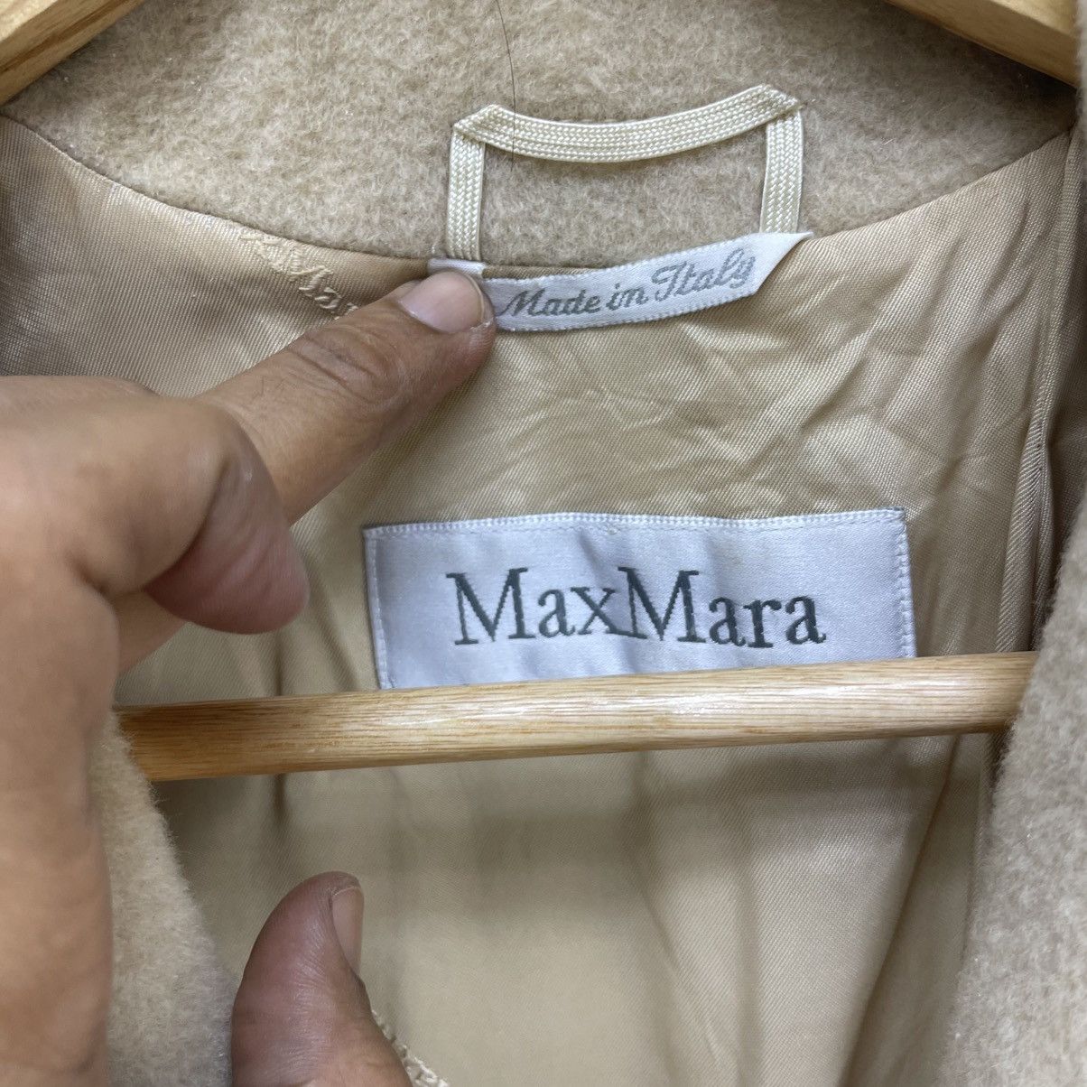 Max Mara 💥Vintage Max Mara Double Breast Jacket Size M / US 6-8 / IT 42-44 - 7 Thumbnail