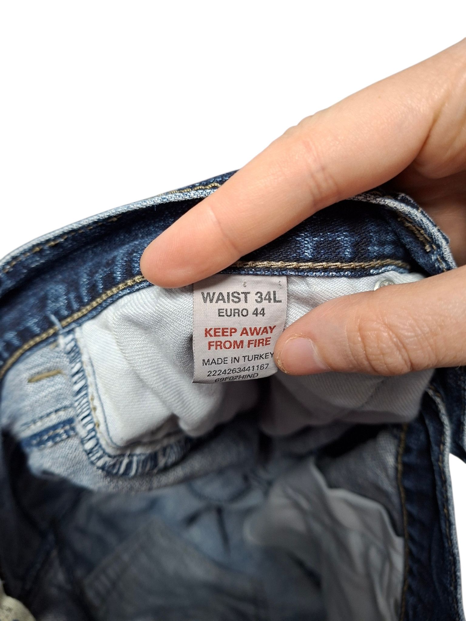 Japanese Brand BOOTCUT BOOT FIT JAPANESE AVANT GARDE VINTAGE JEANS DENIM Size US 34 / EU 50 - 6 Thumbnail