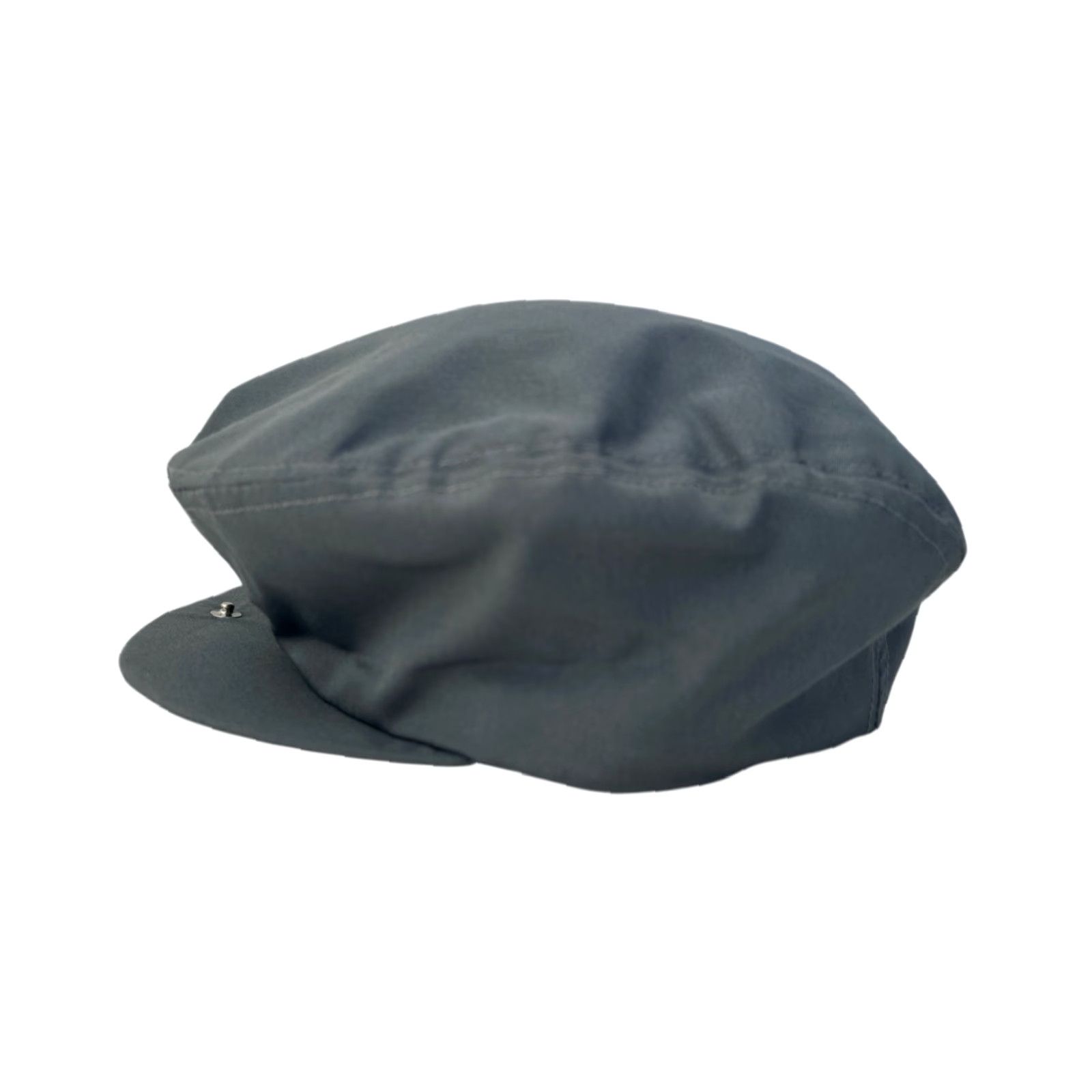 Vintage VINTAGE flat cap hat Men XL Gray 90s deadstock NWOT made in USA Cabbie drivers snap on bill Mens Size ONE SIZE - 6 Thumbnail