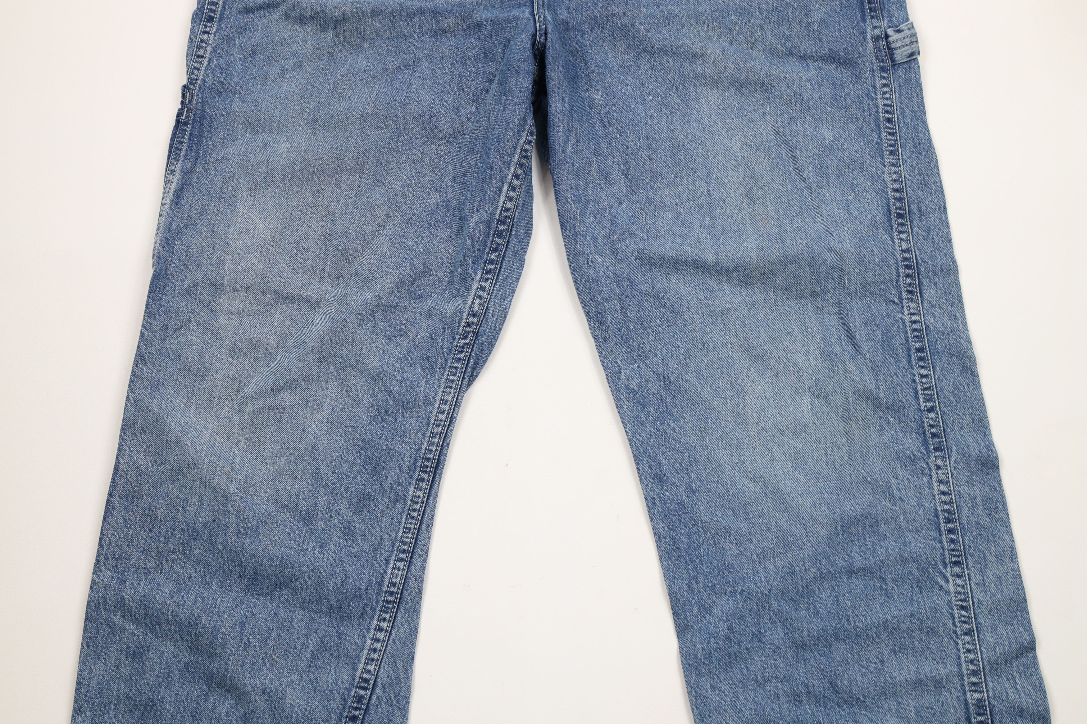 Levi's × Vintage Vintage Y2K Levis Relaxed Fit Dungaree Denim Jeans Blue Size US 38 / EU 54 - 3 Thumbnail