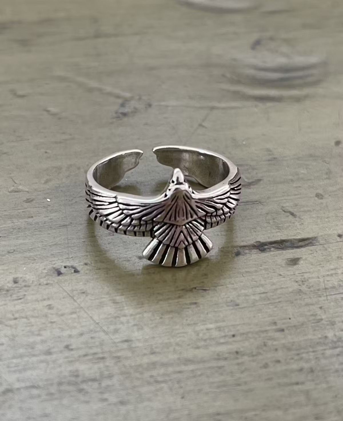 Jewelry × Vintage Eagle Punk Ring Size ONE SIZE - 1 Thumbnail