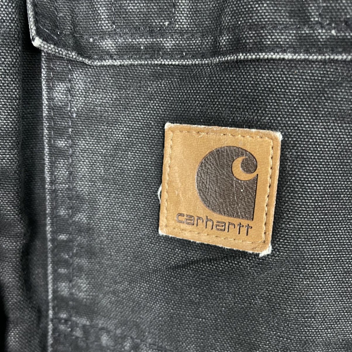 Carhartt Vintage Carhartt Black Denim Heavyweight Jacket Size US M / EU 48-50 / 2 - 16 Thumbnail