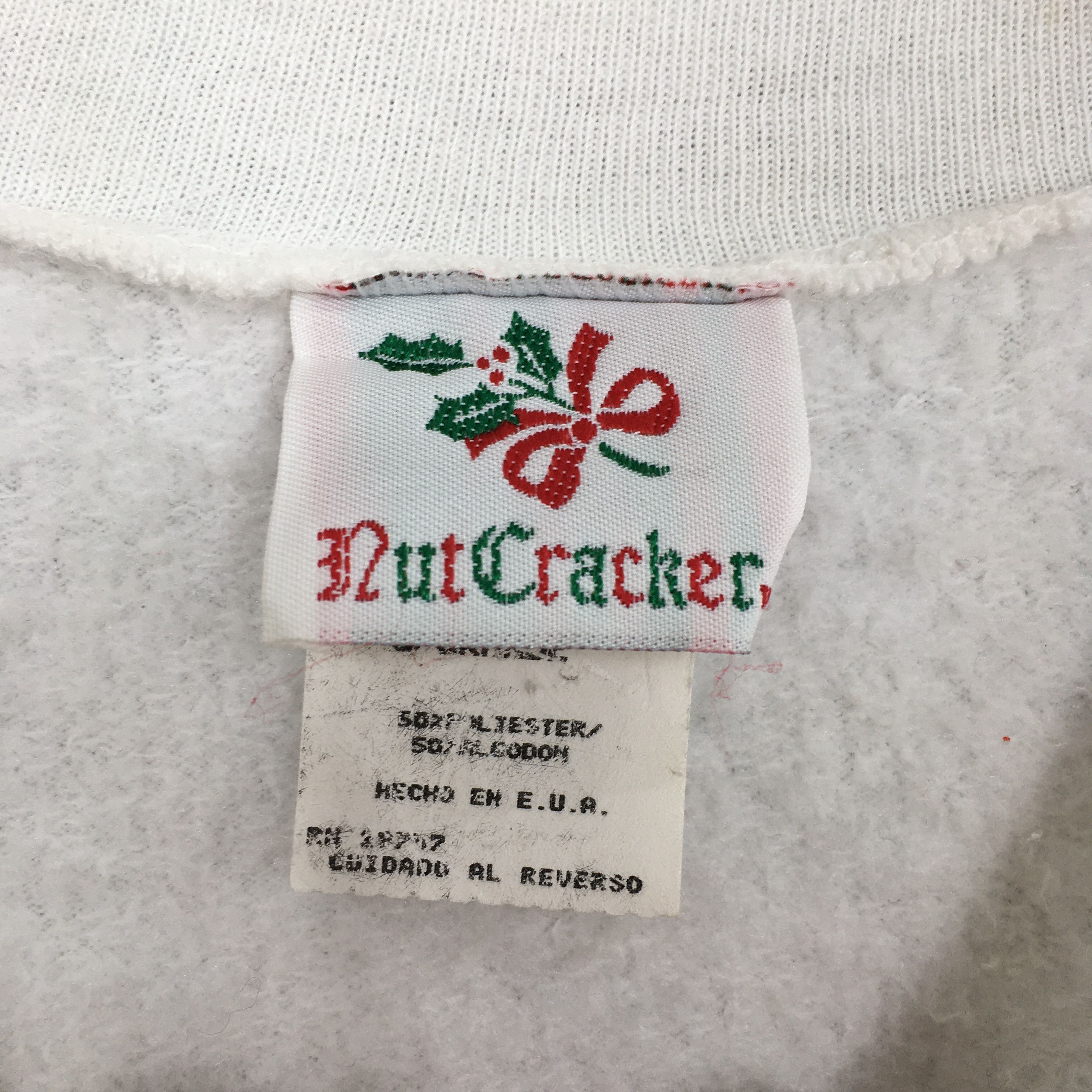 Habitat Vintage 90s Cardinal Bird Farm View White Sweatshirt Large Size US L / EU 52-54 / 3 - 3 Thumbnail