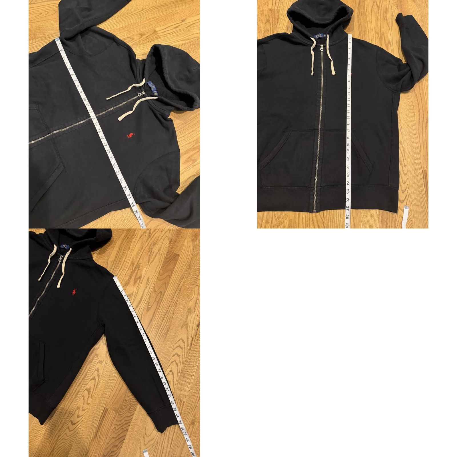 Polo Ralph Lauren Polo Ralph Lauren Hoodie Sweatshirt Classic Fleece Black Pony XL Men’s Size US XL / EU 56 / 4 - 8 Thumbnail