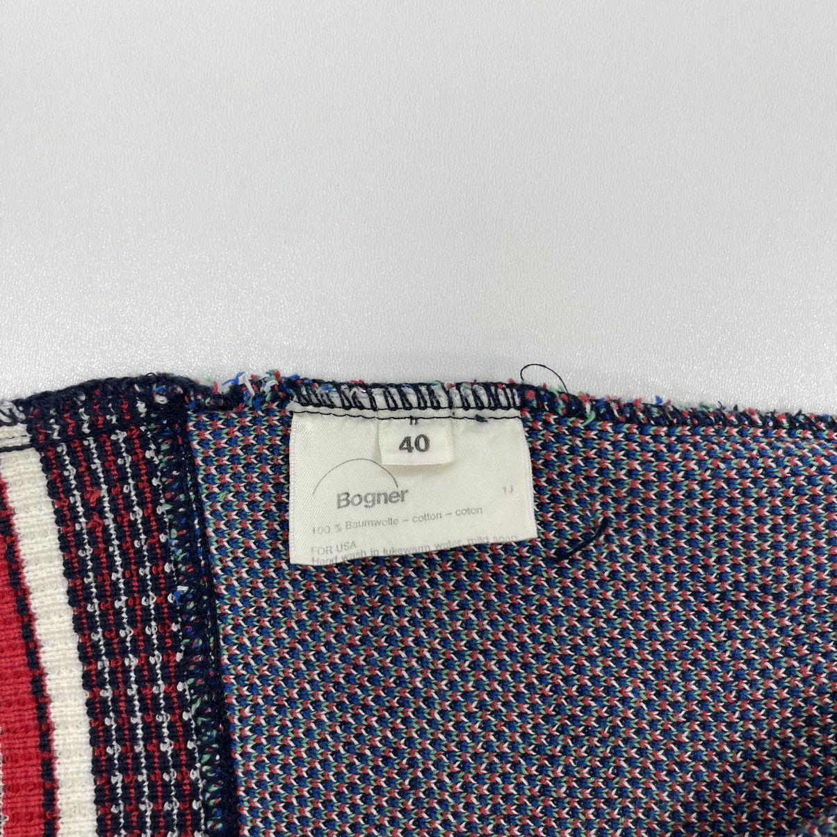 Bogner Bogner Flags Printed Cotton Knit Vintage Sweater Women’s Size S / US 4 / IT 40 - 8 Thumbnail