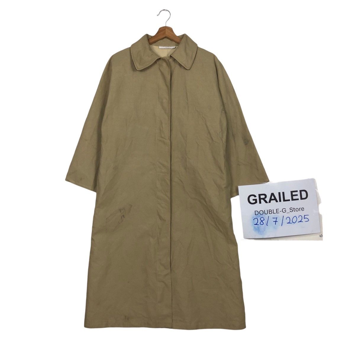 Geoffrey B. Small 📌Rich Brown Vintage Long Jacket Geoffrey Beene Size US M / EU 48-50 / 2 - 1 Thumbnail
