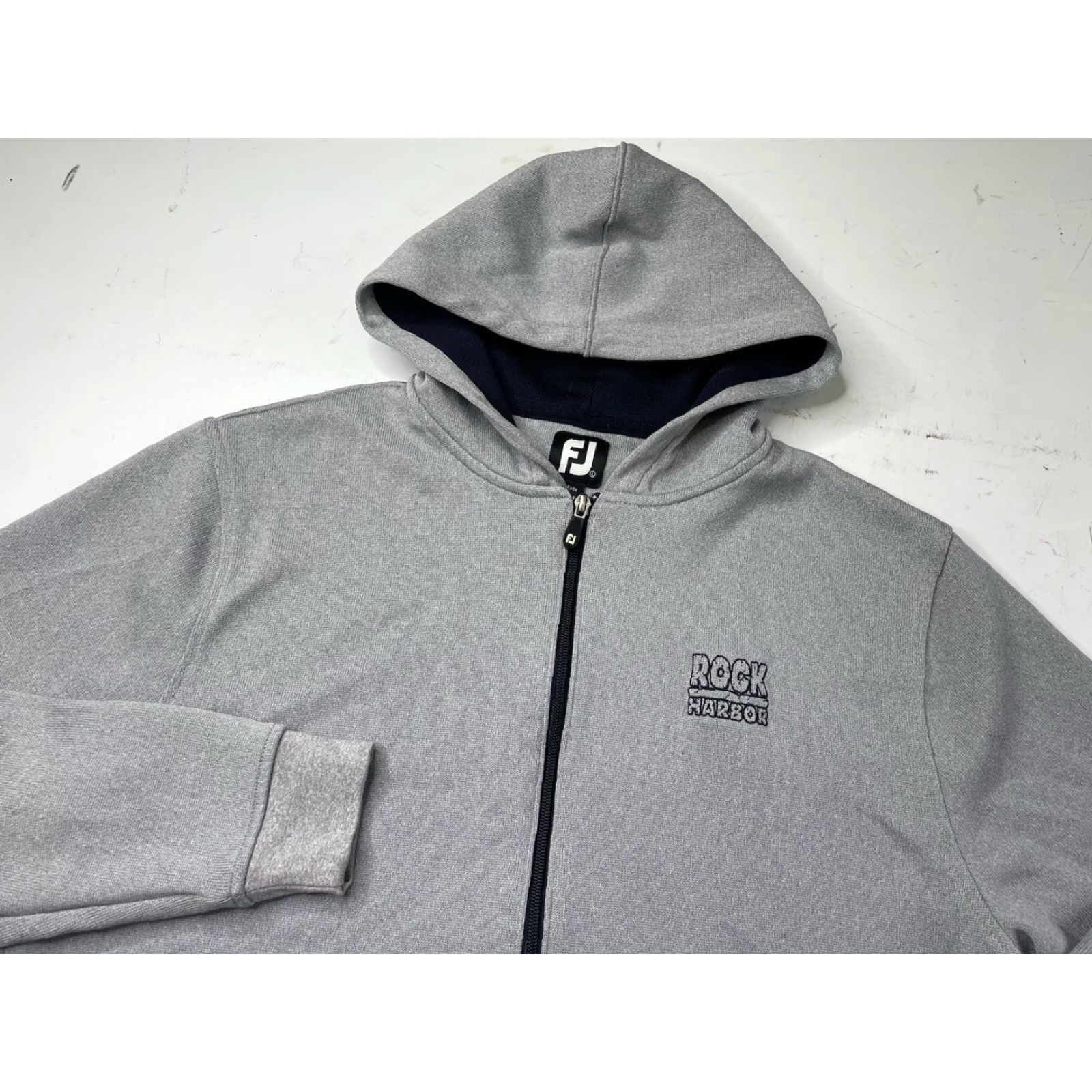 Footjoy FootJoy Hoodie Full Zip Performance Golf Men’s Large ROCK HARBOR Gray Size US L / EU 52-54 / 3 - 2 Thumbnail