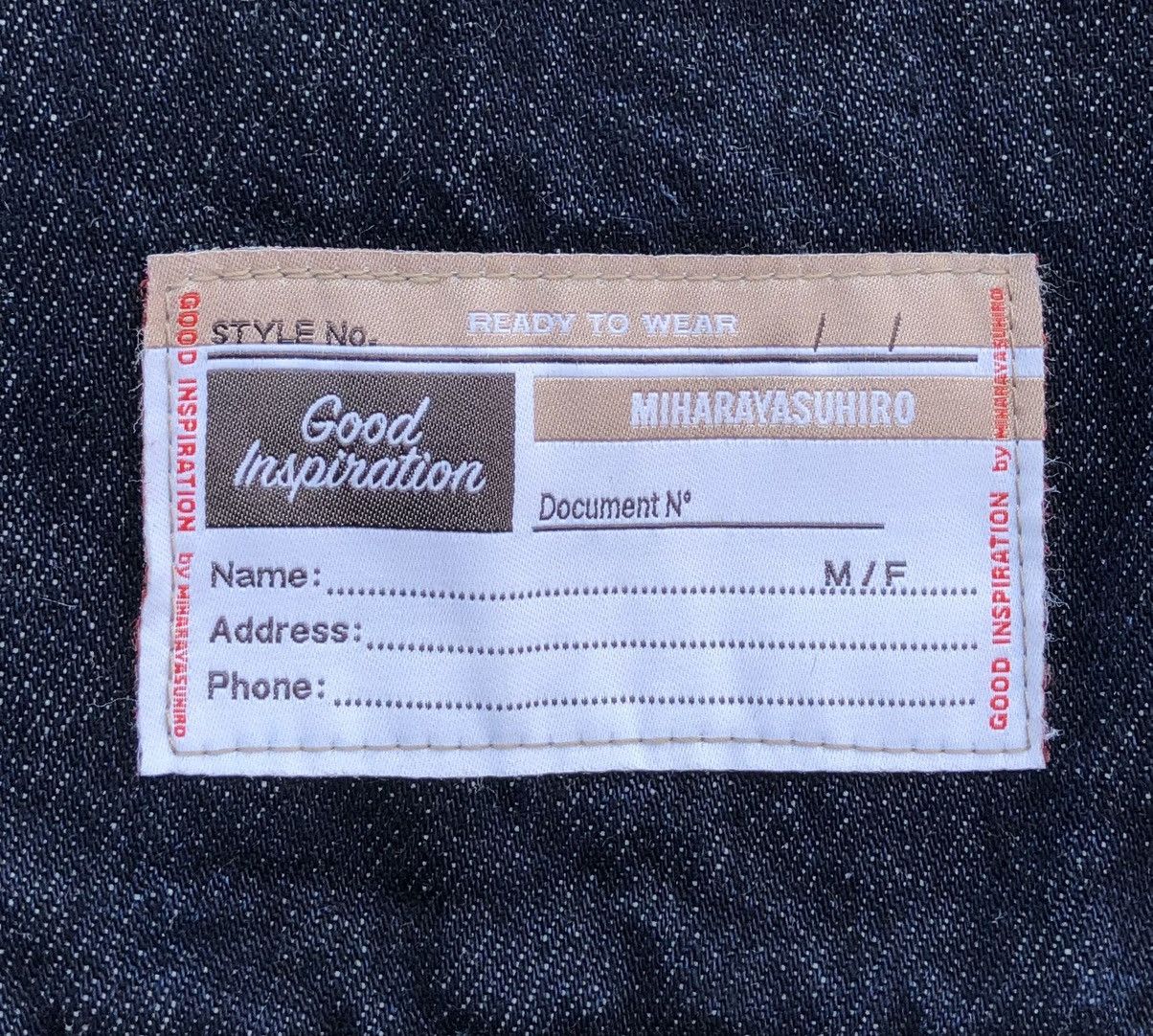 Maison MIHARA YASUHIRO Miharayasuhiro Deconstructed Denim Jacket Size US M / EU 48-50 / 2 - 15 Thumbnail