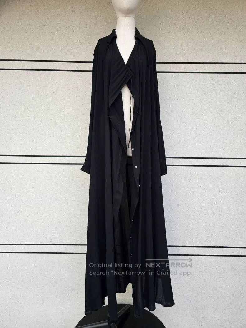 Ann Demeulemeester Ann Demeulemeester Women's Silk Jacket Dress. Size M / US 6-8 / IT 42-44 - 2 Thumbnail
