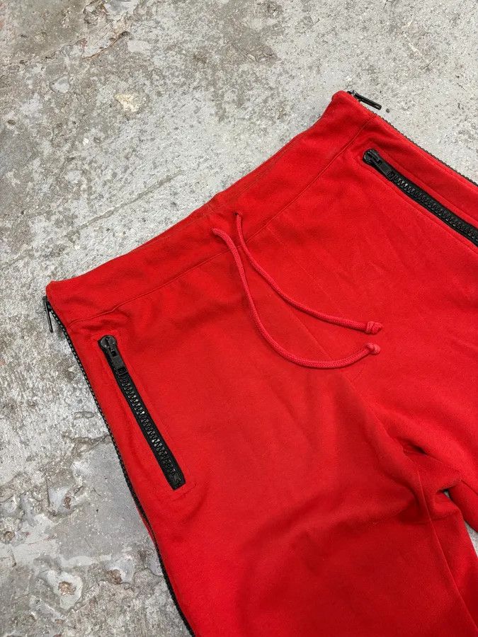 Designer × Dries Van Noten × Vintage Dries Van Noten Full Zip Demon Black & Red Sweatpants Size US 32 / EU 48 - 6 Thumbnail