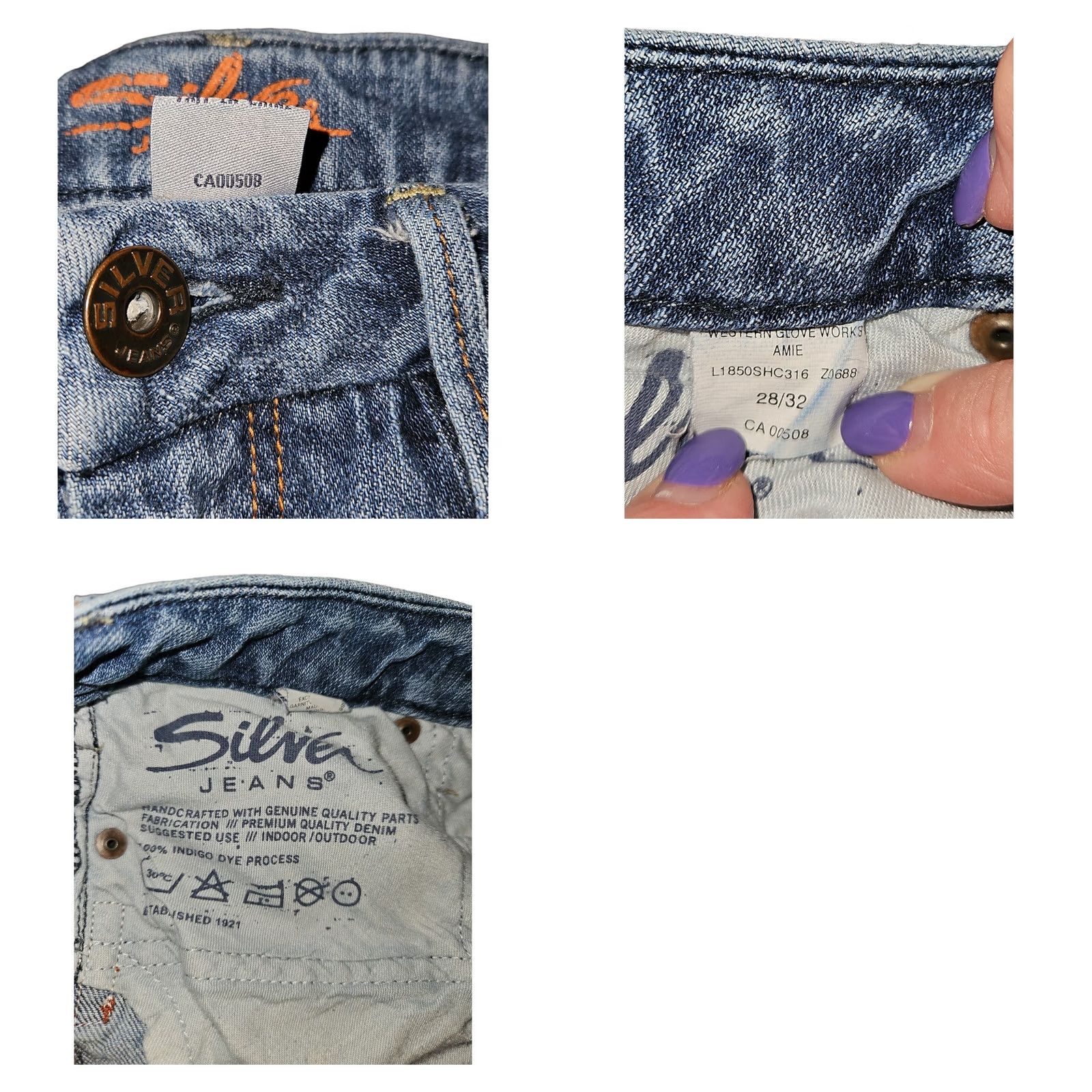 Silver Jeans Co. Let'S try another example Size 28" / US 6 / IT 42 - 9 Thumbnail
