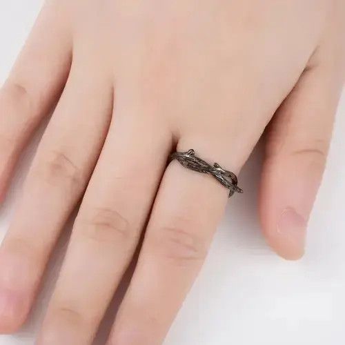 Jewelry × Vintage Tribal Thorns Ring Spike Graffiti Goth Punk Rock Jewelry Size ONE SIZE - 3 Thumbnail