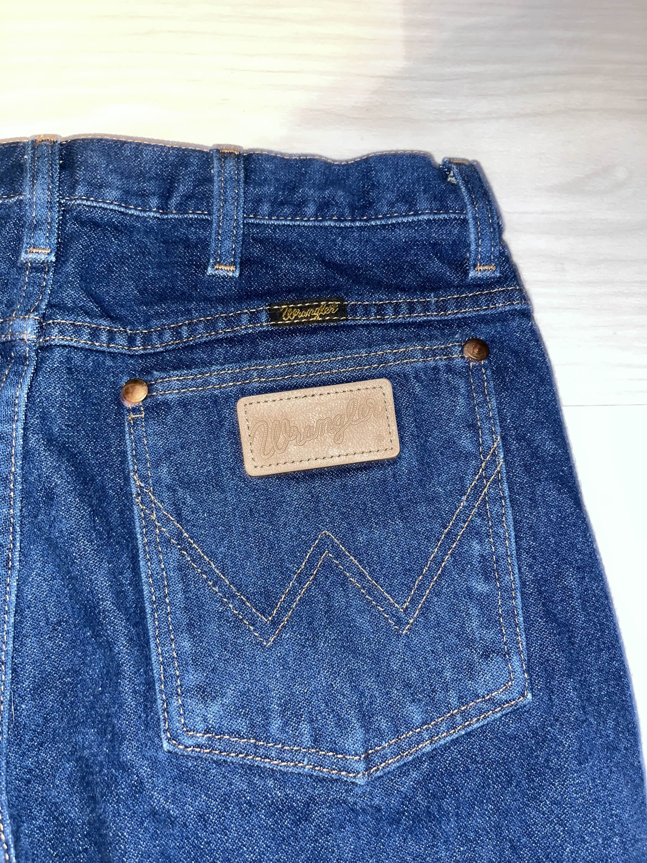 Vintage × Wrangler Wrangler Dark Wash Denim Jeans Size US 31 - 7 Thumbnail