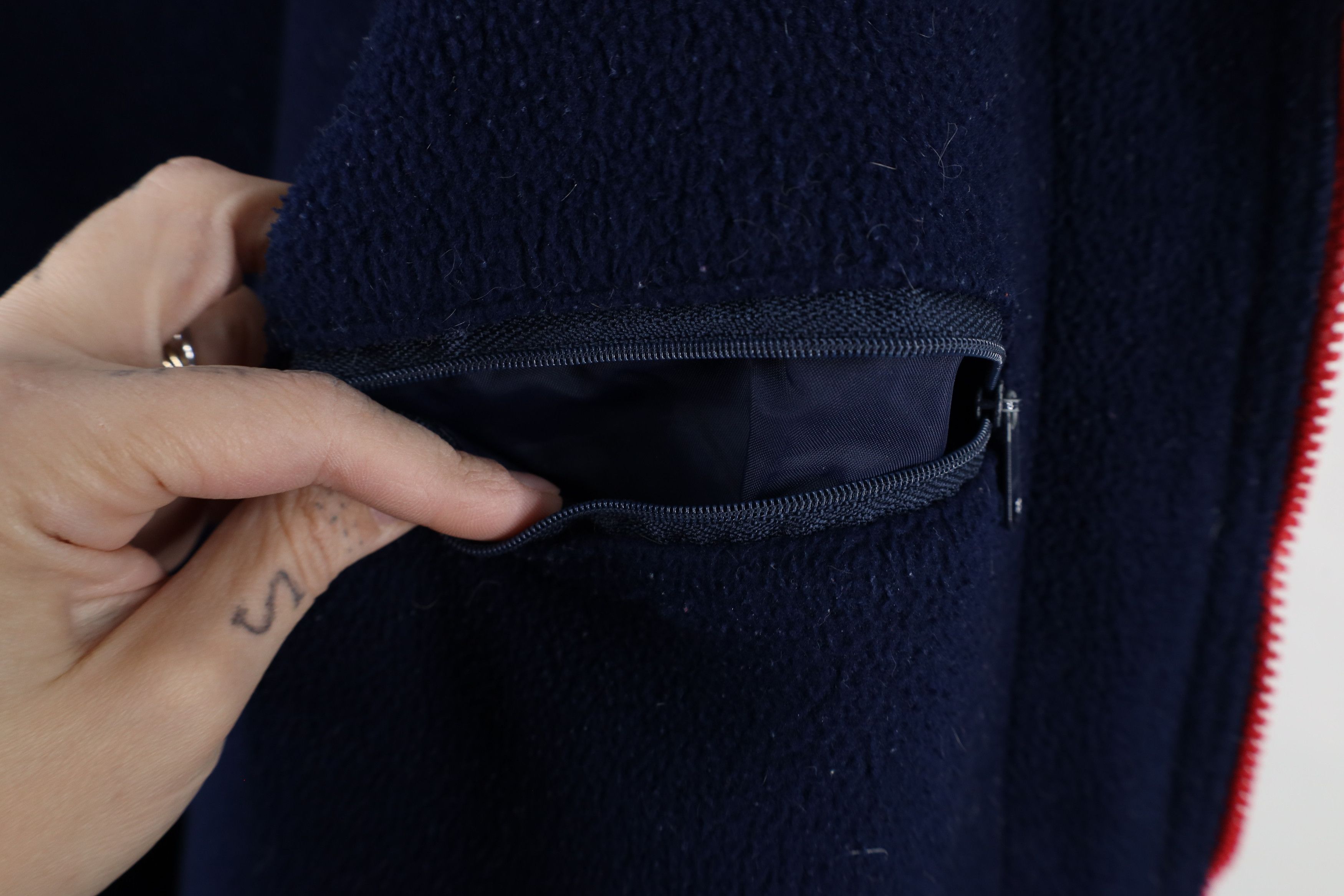 Lands' End × Vintage Vintage 90s Lands End Lined Squall Bomber Jacket Red USA Size US XL / EU 56 / 4 - 11 Thumbnail
