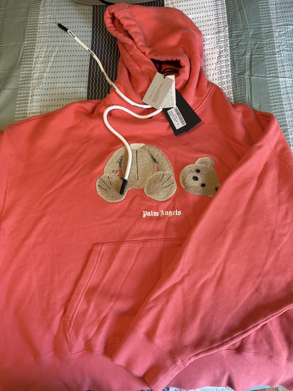 Palm Angels Bear Hoodie Size US XL / EU 56 / 4 - 1 Thumbnail